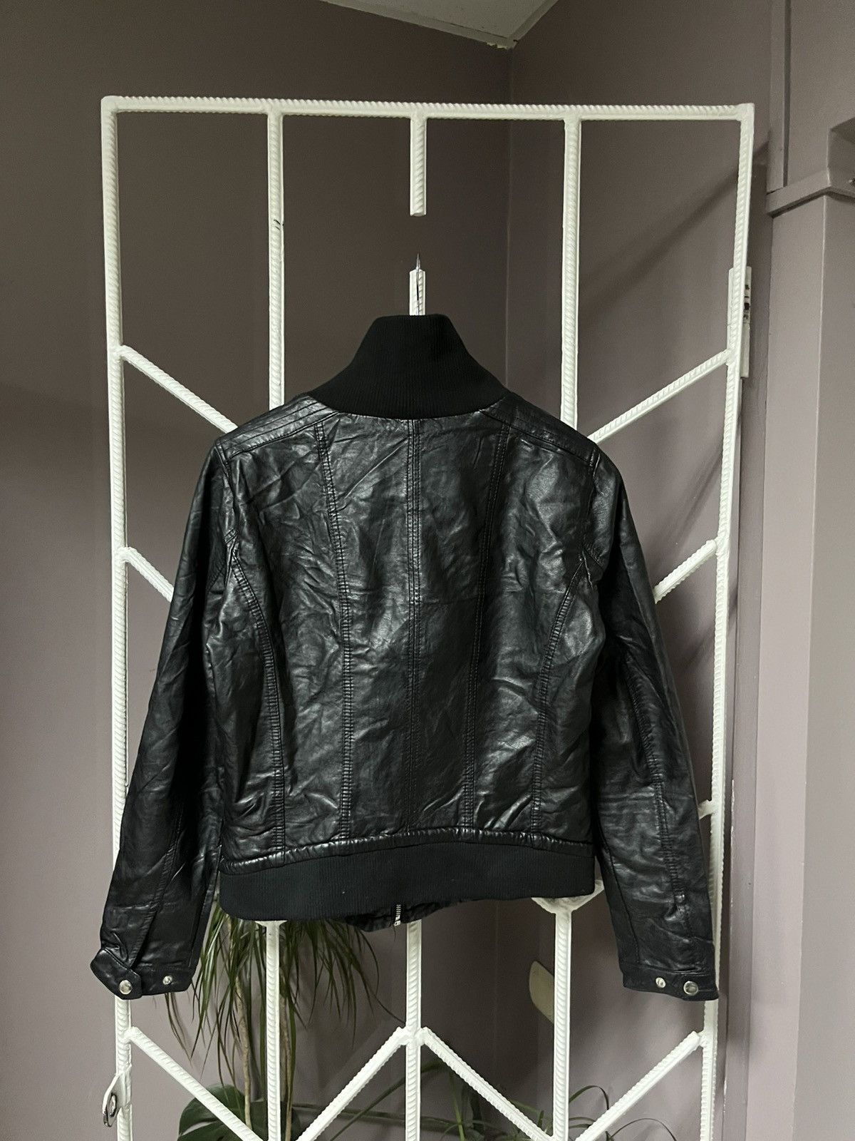 Hysteric Glamour Vintage Y2K Leather Jacket Hysteric Glamour Rick Owens Style Size M / US 6-8 / IT 42-44 - 5 Thumbnail