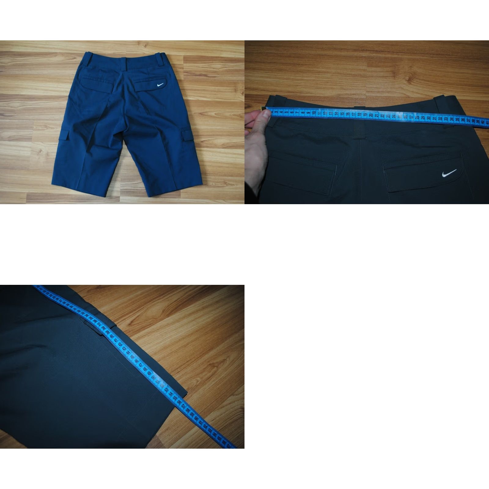 Nike WOMENS NIKE GOLF DRI-FIT SHORTS GRAY COLOR SIZE S POCKETS MINT RARE Size 28" / US 6 / IT 42 - 8 Thumbnail
