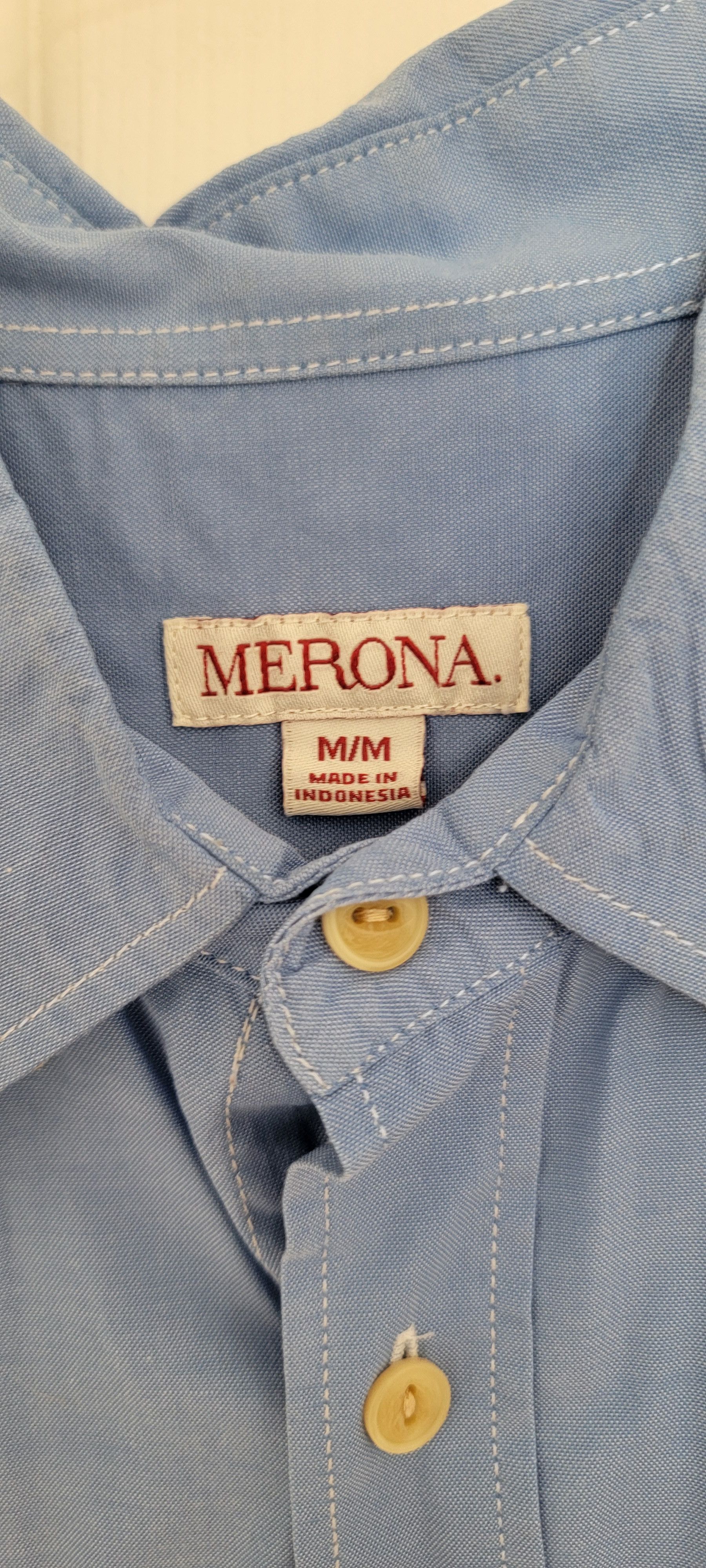 Merona Blue shirt Size US M / EU 48-50 / 2 - 3 Thumbnail