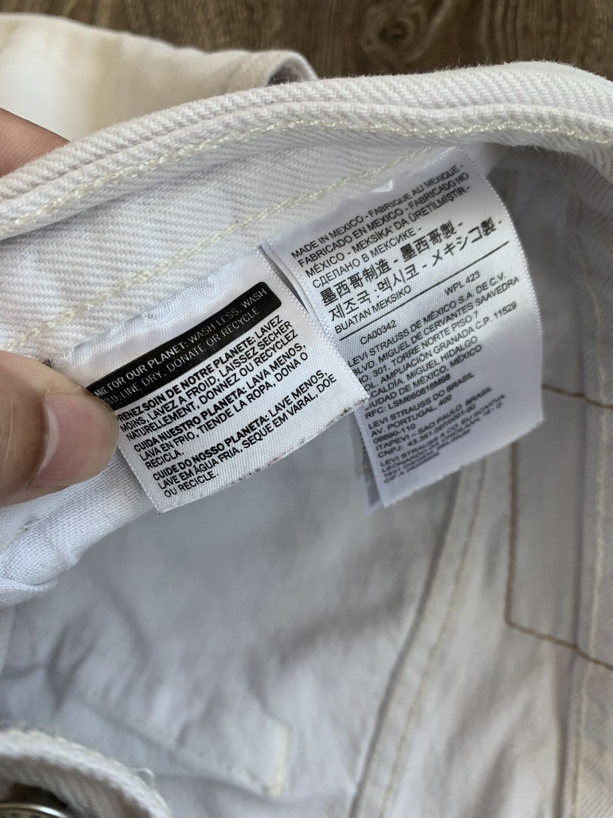 Levi's Levi Strauss 501 Denim Size US 34 / EU 50 - 2 Thumbnail