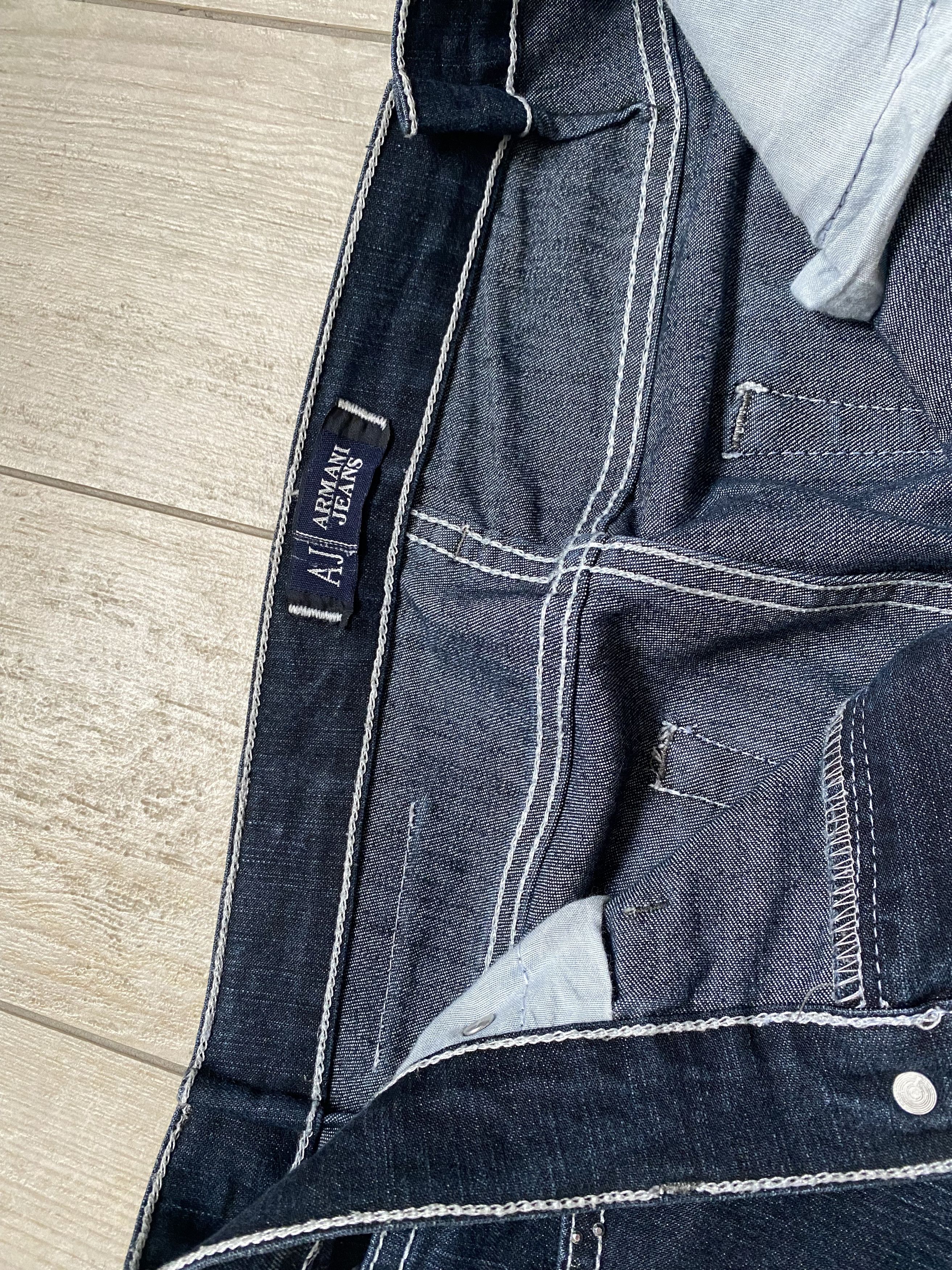 Armani × Emporio Armani × Giorgio Armani Armani Jeans Dark Vintage Denim – Size 31 👖✨ Size 31" - 8 Thumbnail