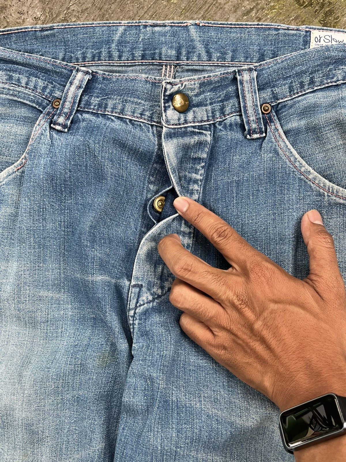 Japanese Brand Orslow Painter Denim Size US 32 / EU 48 - 5 Thumbnail