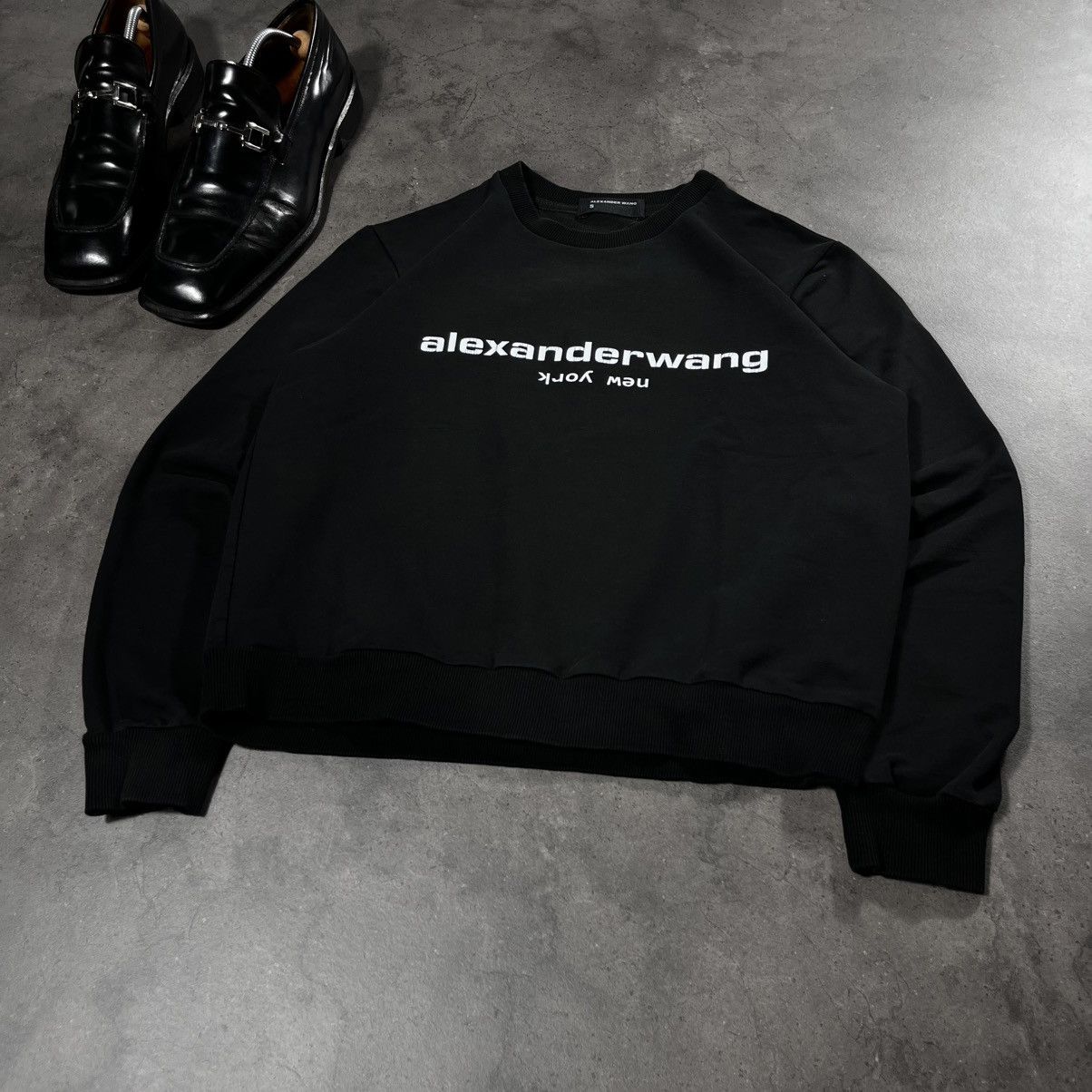 Alexander Wang Vintage Alexander Wang New York Spellout Crewneck Sweatshirt Size US S / EU 44-46 / 1 - 2 Thumbnail