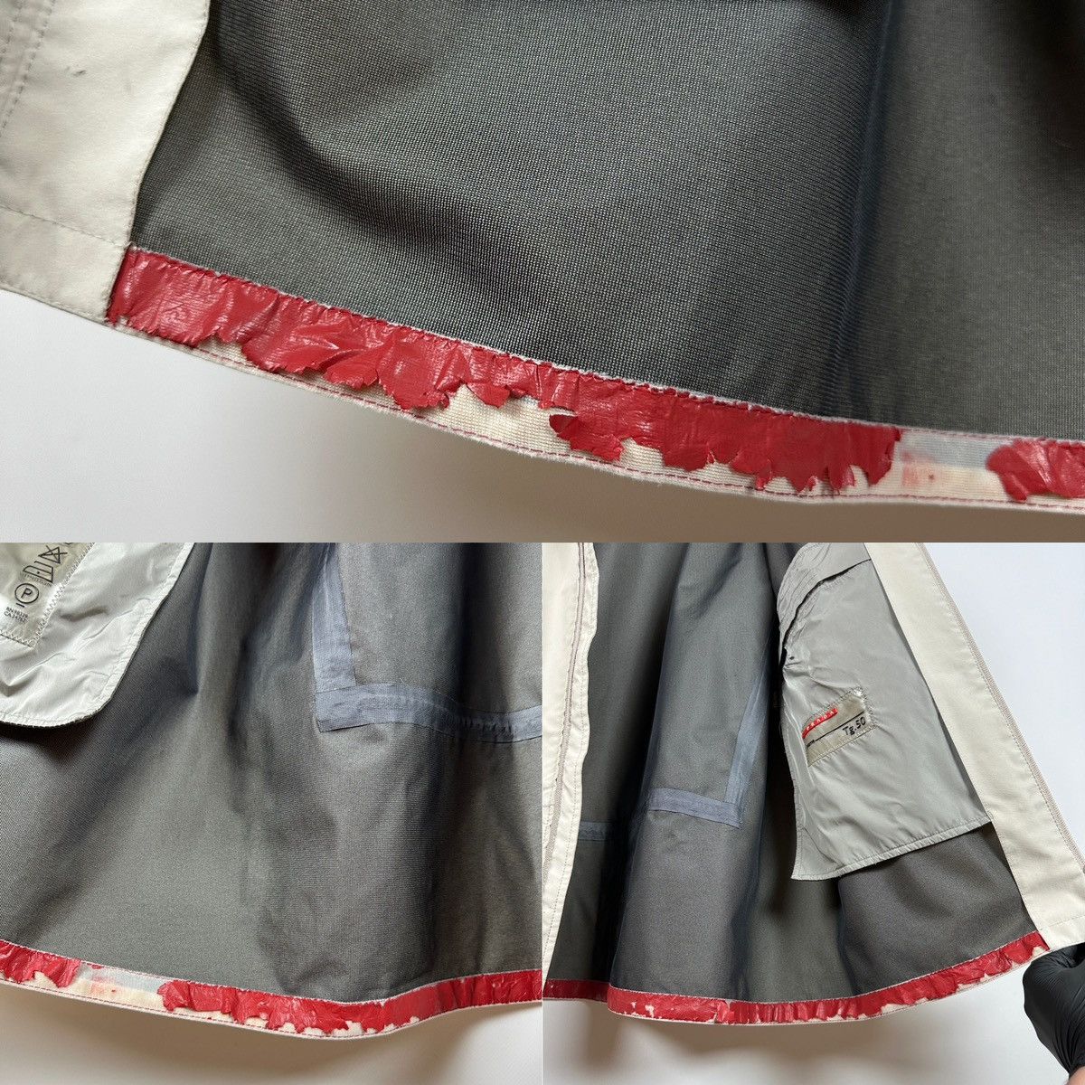 Prada Vintage Prada Sport Gore-Tex Red Tab Nylon Coat Jacket Size US M / EU 48-50 / 2 - 22 Thumbnail