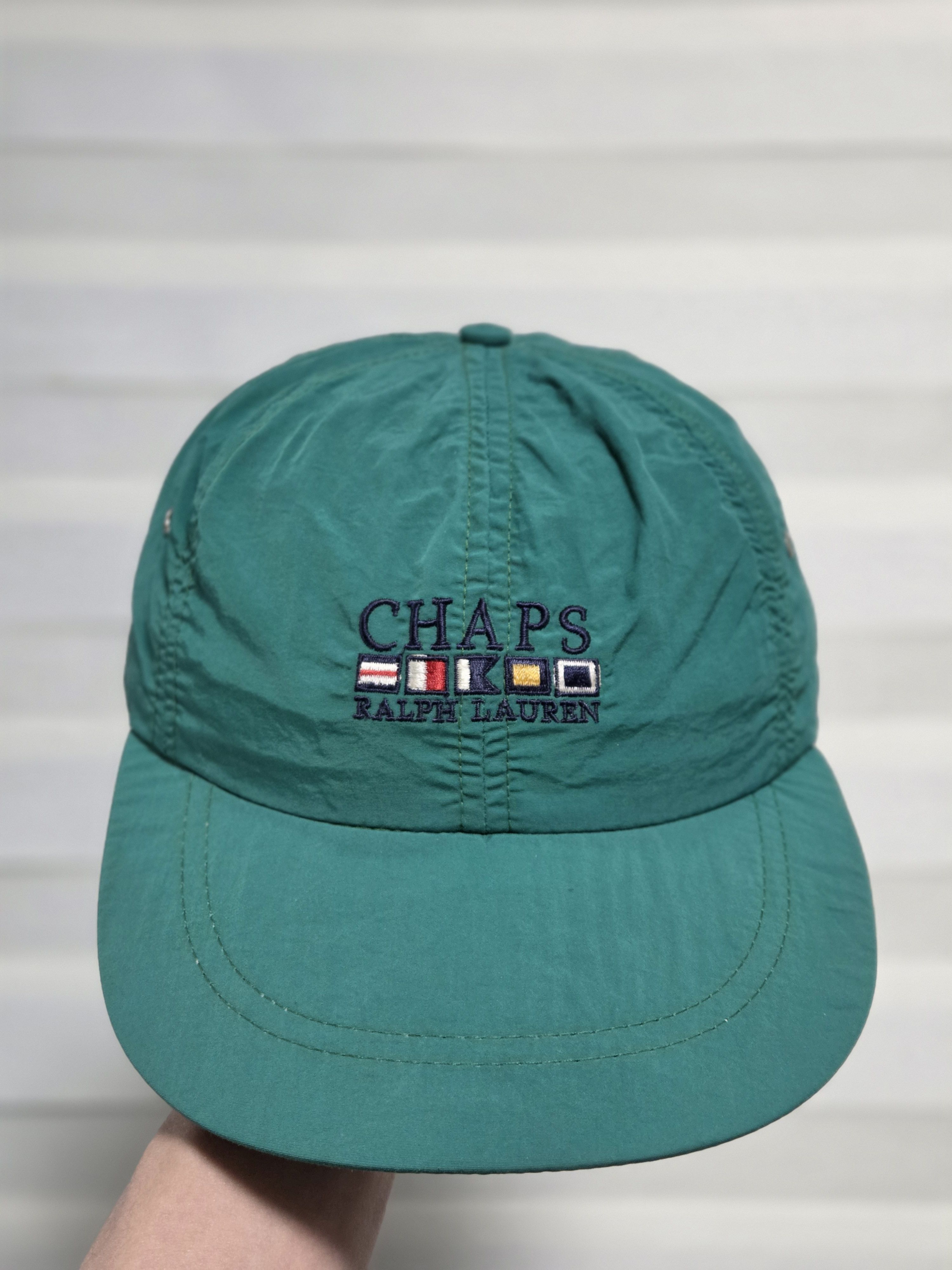 Chaps Ralph Lauren VTG MADE IN USA Chaps ralph lauren nylon Inner terry cap Size ONE SIZE - 1 Thumbnail