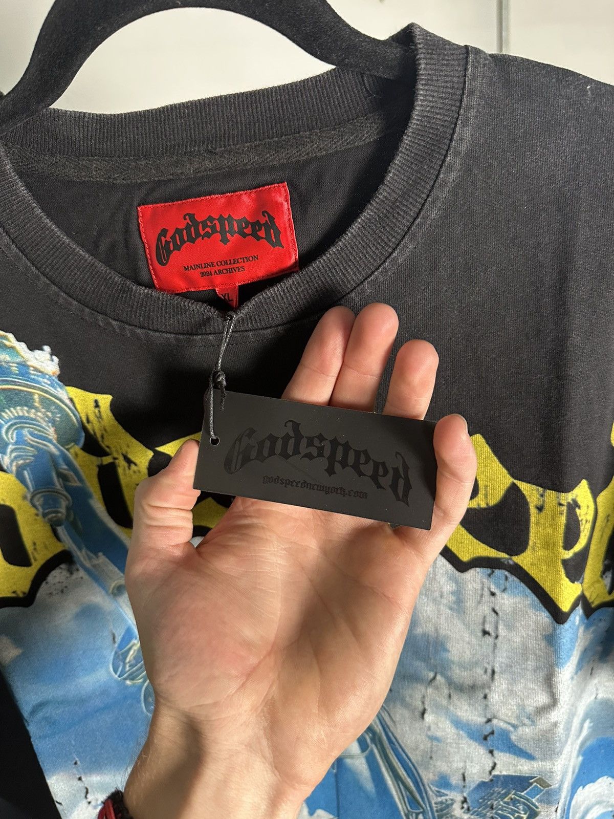 Godspeed Godspeed Liberty Tee Shirt Size US XL / EU 56 / 4 - 4 Thumbnail