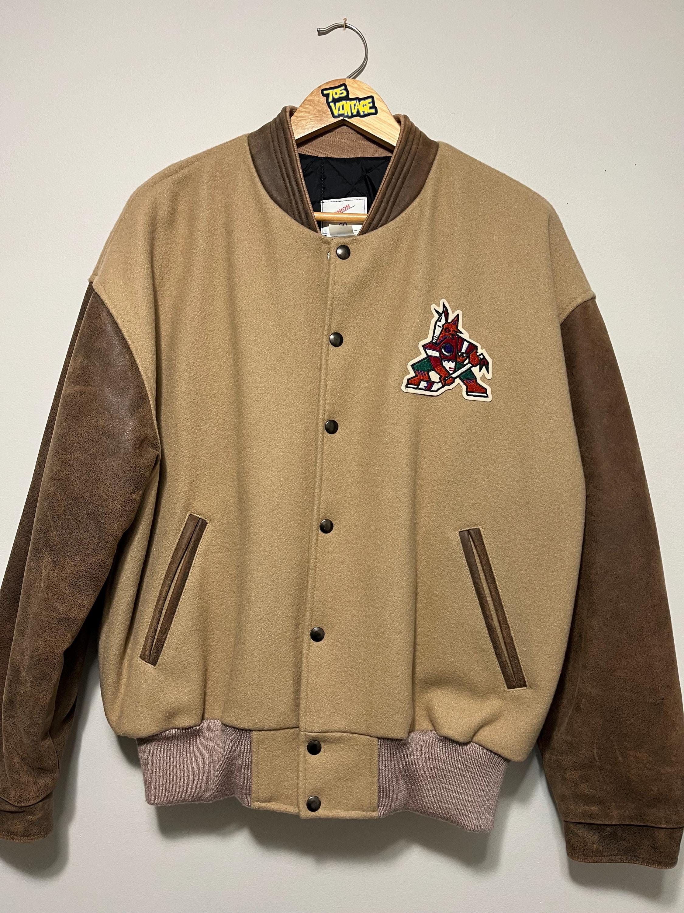 Vintage Vintage Phoenix Coyotes NHL Varsity Jacket Size US L / EU 52-54 / 3 - 2 Thumbnail