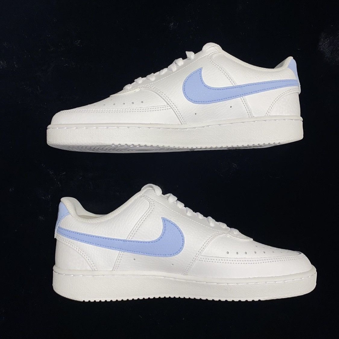 Designer × Nike Nike WMNS COURT VISION LOW 'WHITE ROYAL TINT' Size US 8.5 / IT 38.5 - 1 Thumbnail