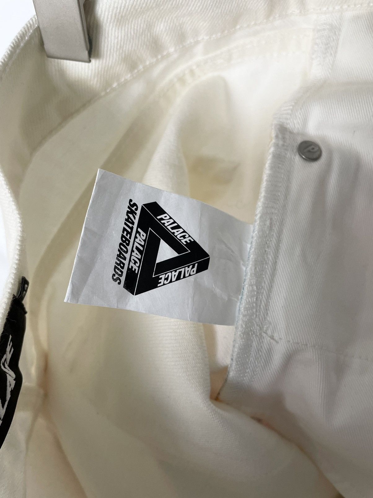Palace Palace x Zomby DJ Graphic Printed Jeans Supreme White Pants Size US 34 / EU 50 - 19 Thumbnail