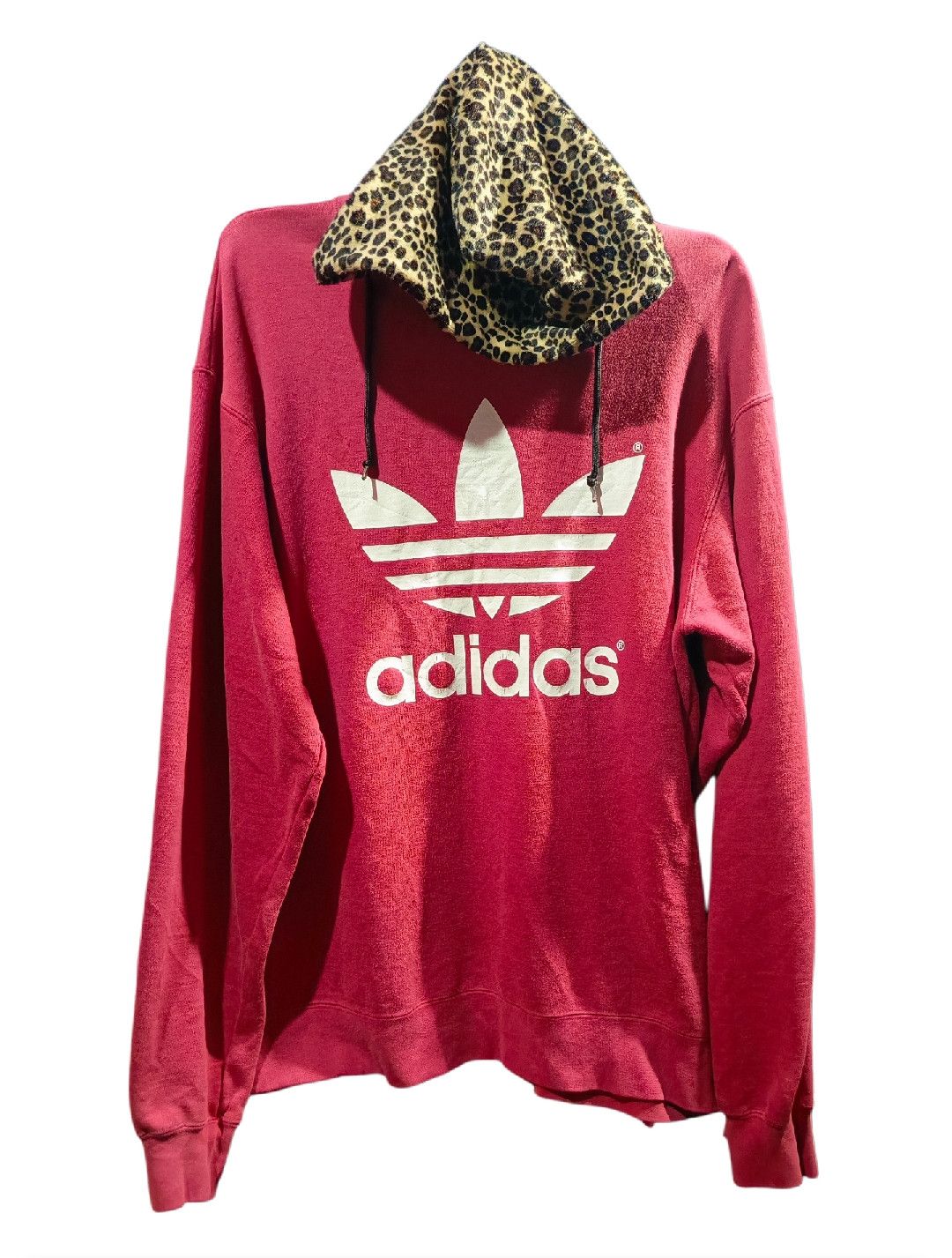 Adidas Adidas Logo Leopard Hoodie Size US M / EU 48-50 / 2 - 1 Thumbnail