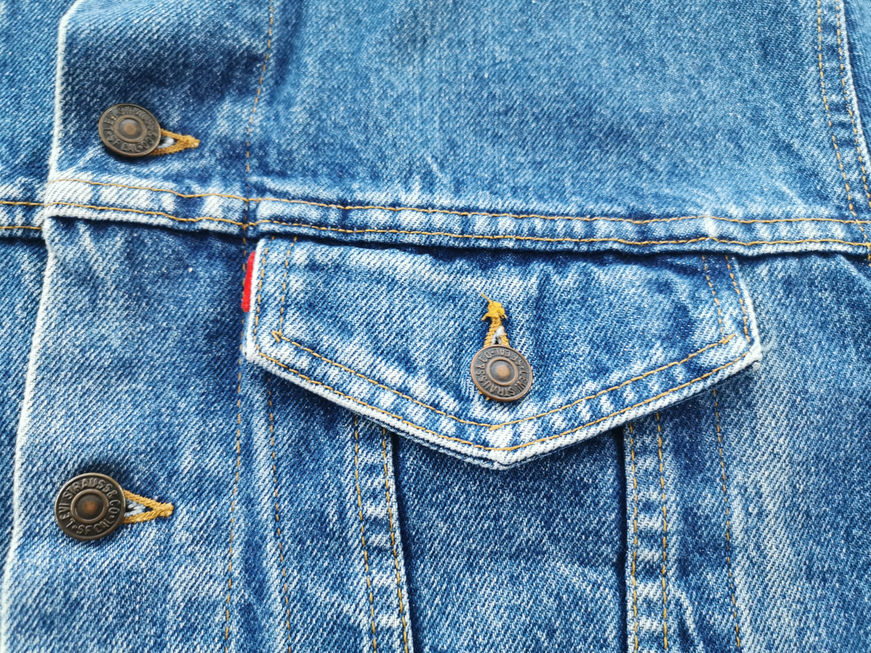 Levi's Vintage 90s Levis 70508-0217 Denim Jacket Made In USA Size L Size US L / EU 52-54 / 3 - 4 Thumbnail