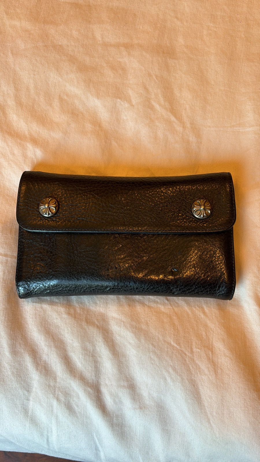 Chrome Hearts Chrome Hearts Filigree Wave Wallet Two Dagger Zips Size ONE SIZE - 1 Thumbnail