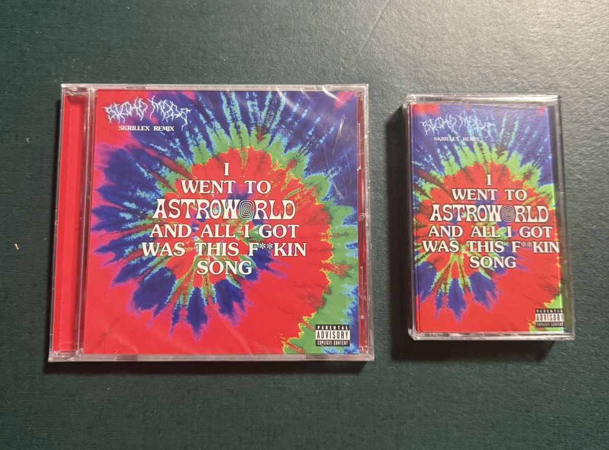 Travis Scott Travis Scott Sicko Mode Remix CD + Casette Set Size ONE SIZE - 1 Thumbnail