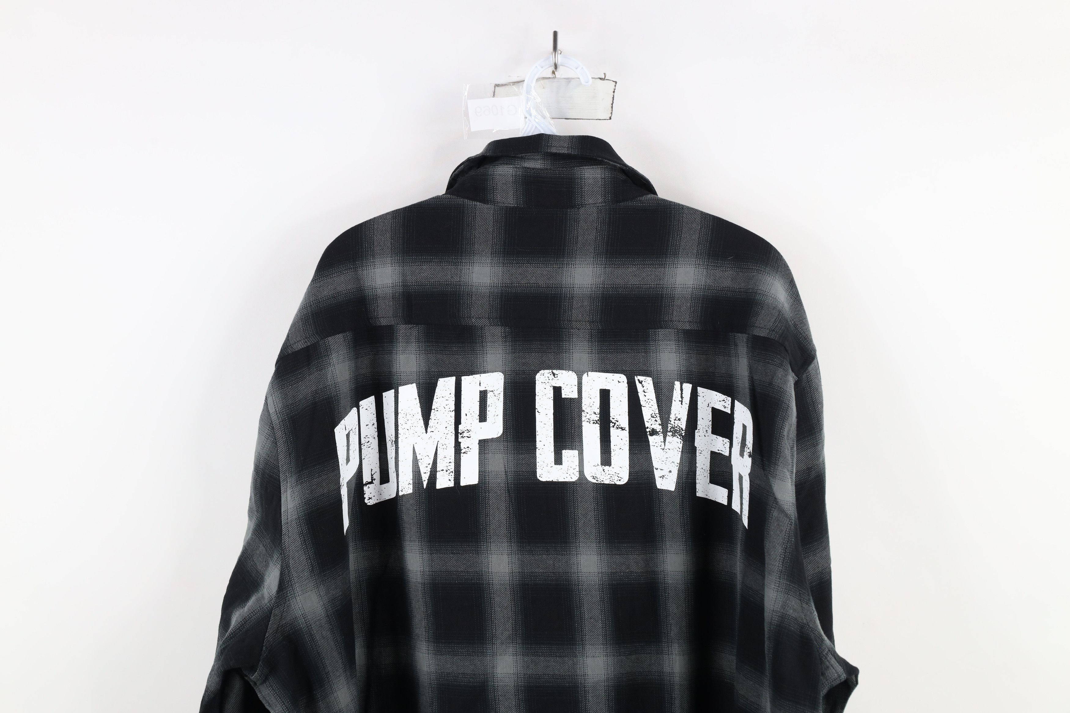 Vintage Axe & Sledge Supplements Pump Cover Flannel Button Shirt Size US XXL / EU 58 / 5 - 13 Thumbnail