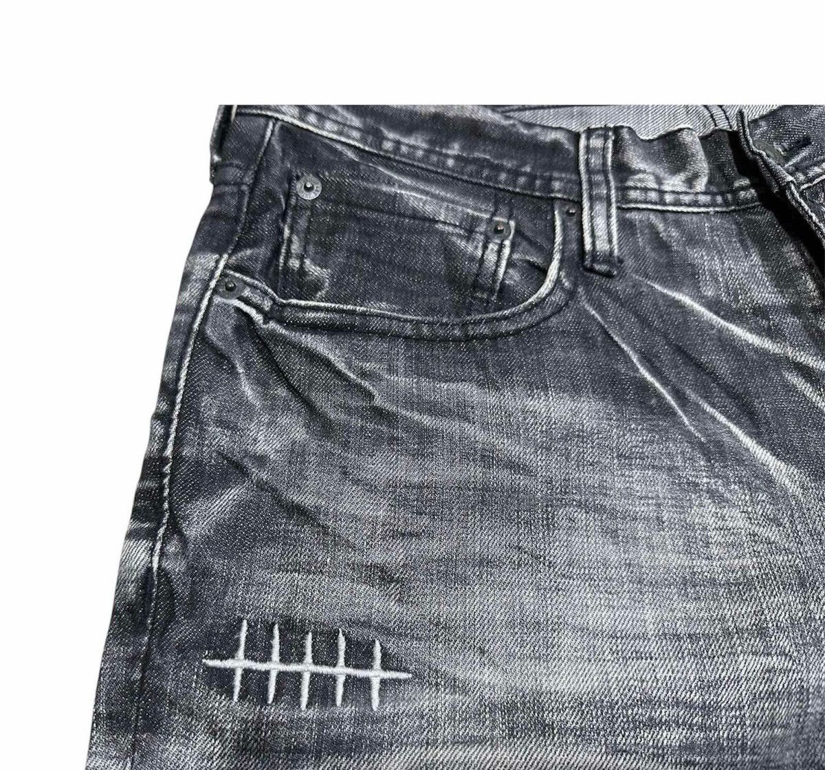 Hysteric Glamour × Japanese Brand × Seditionaries 🔥Y2K Archived Edge Rupert Distressed Patchwork Denim Punk Size US 32 / EU 48 - 5 Thumbnail