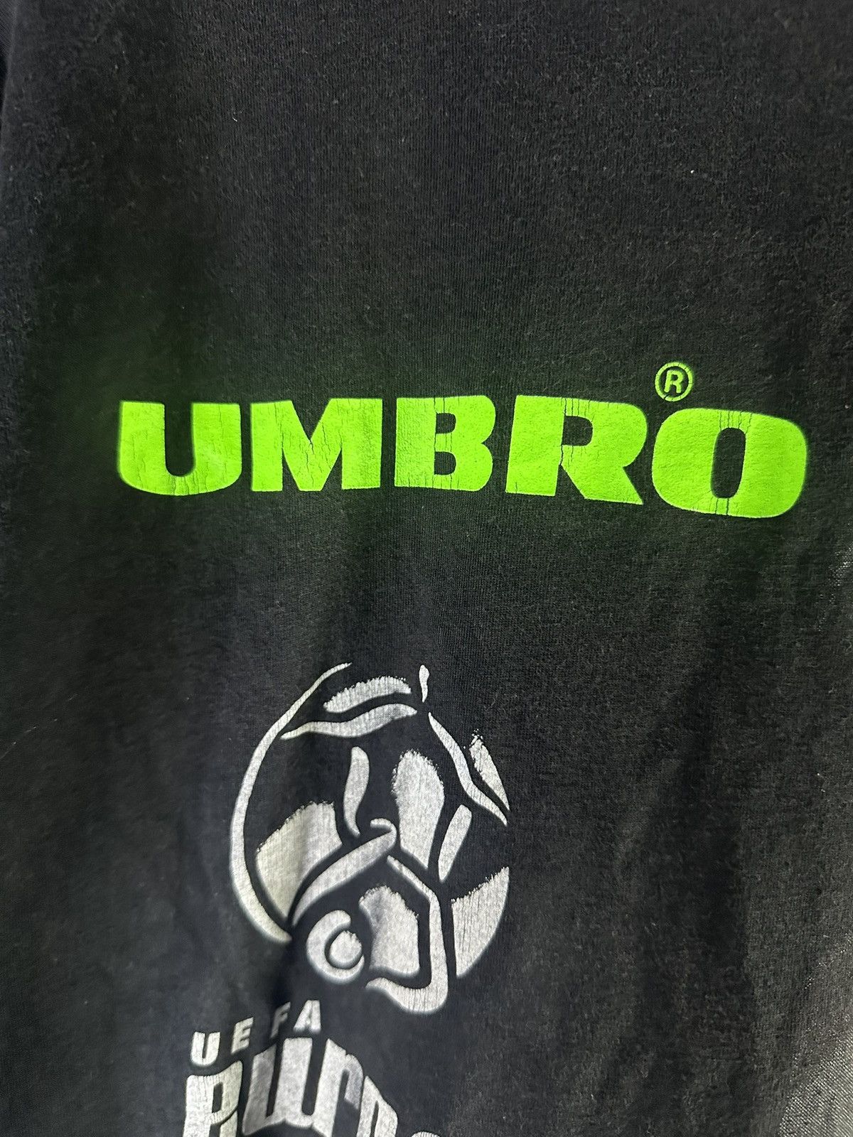 Palace × Umbro Vintage Umbro Uefa Euro 96 England Sunfaded Tshirt Size US M / EU 48-50 / 2 - 4 Thumbnail