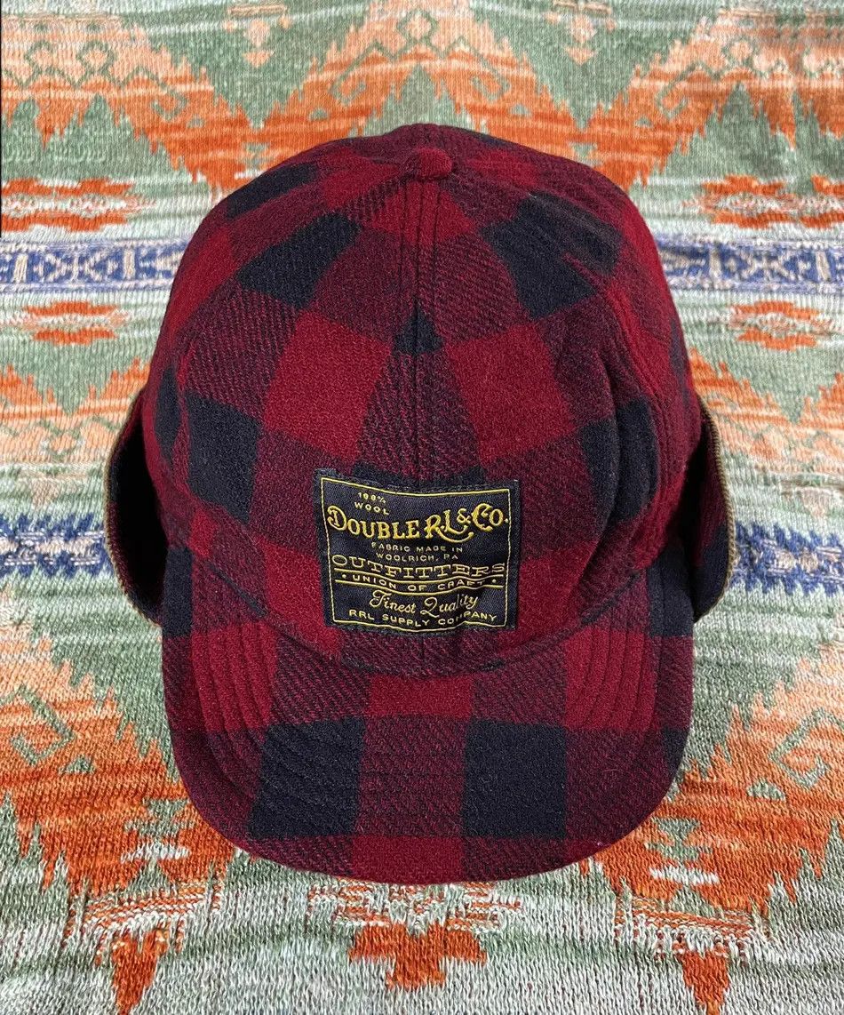 RRL / wool tweed cap