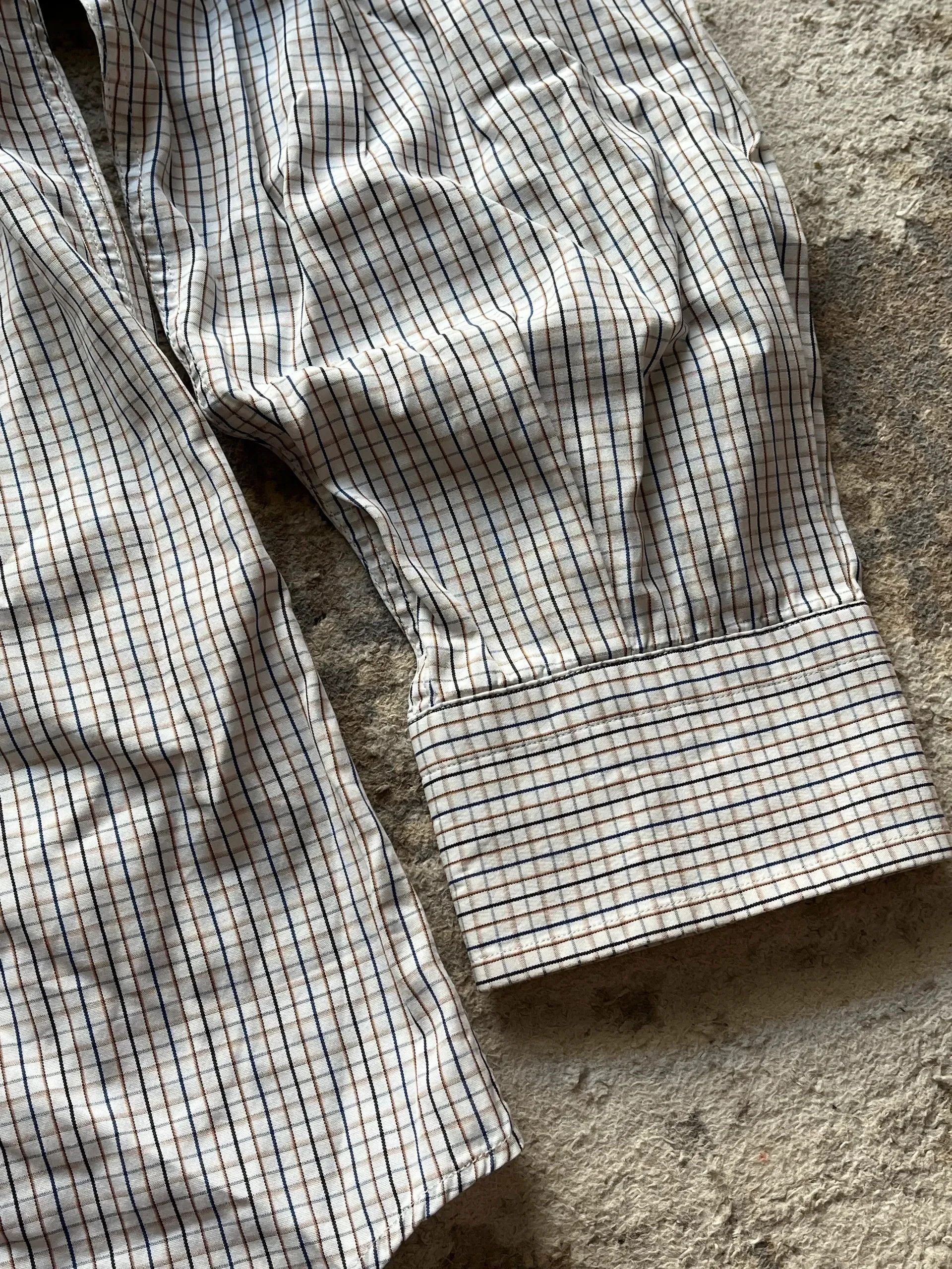 Burberry Burberry London Shirts Sz XL Plaid Cotton Size US XL / EU 56 / 4 - 9 Thumbnail