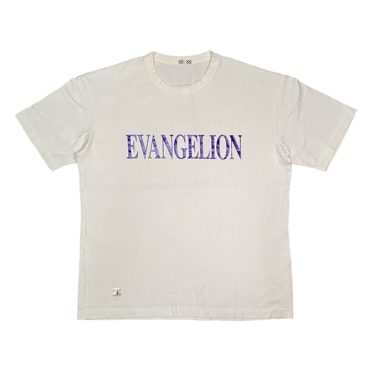 Anime × GU EVANGELION PURPLE SPELLOUT ANIME T SHIRT Size US L / EU 52-54 / 3 - 1 Thumbnail