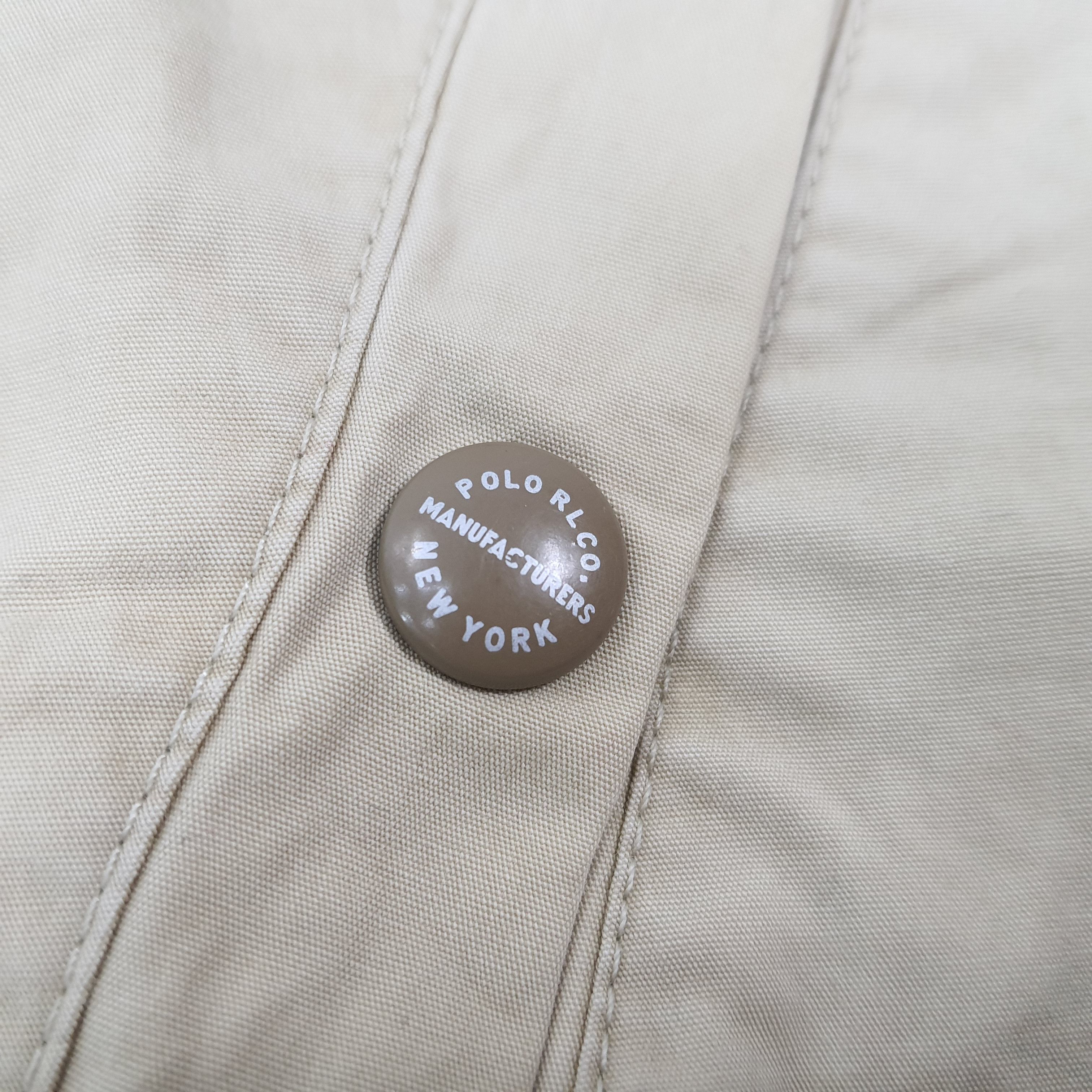 Polo Ralph Lauren Vintage Polo by Ralph Lauren Beige Zipper Jacket C275N3 Size US M / EU 48-50 / 2 - 4 Thumbnail