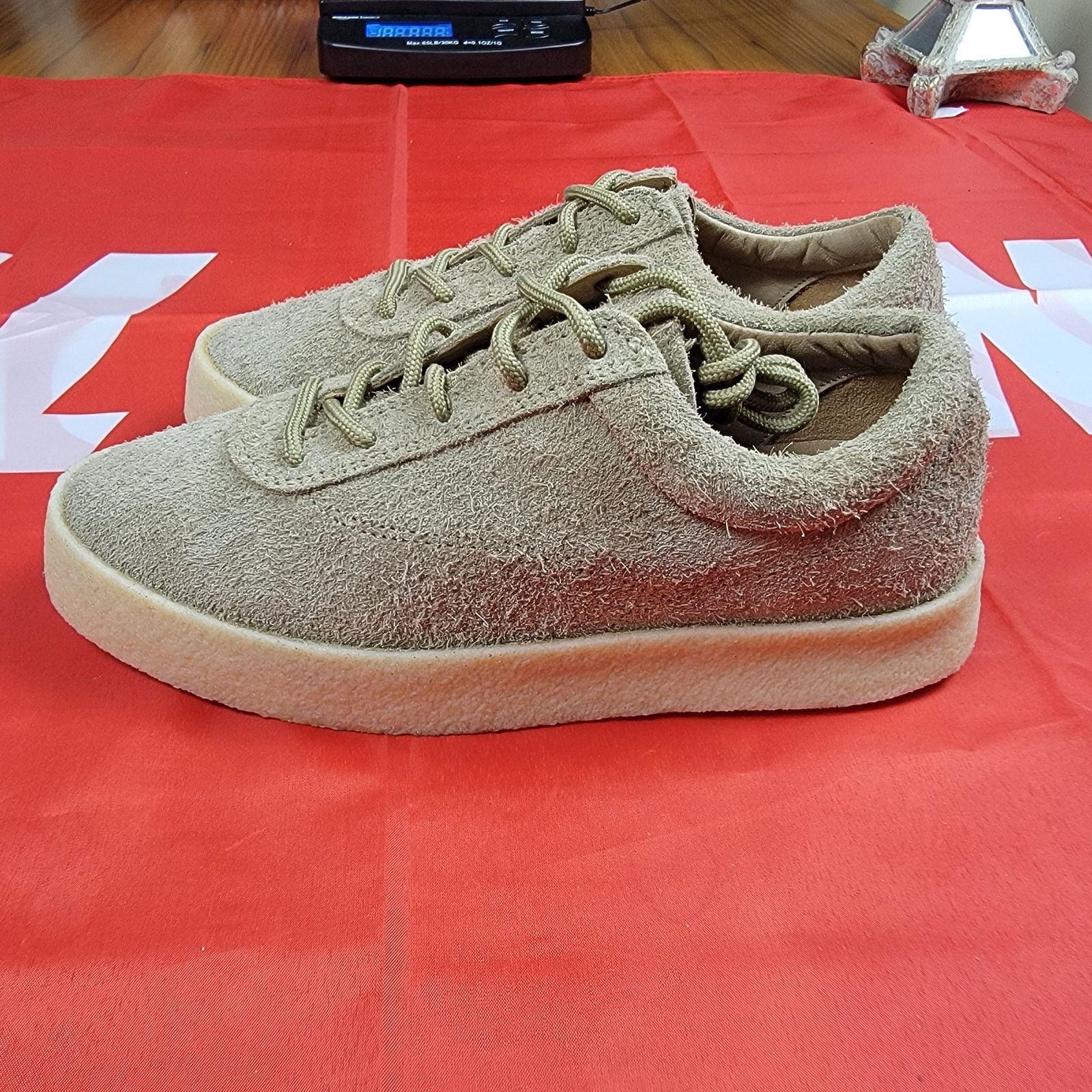 Yeezy Yeezy Season 6 Thick Shaggy Suede Crepe 'Taupe' (Sz 38) Size US 5.5 / EU 38 - 2 Thumbnail