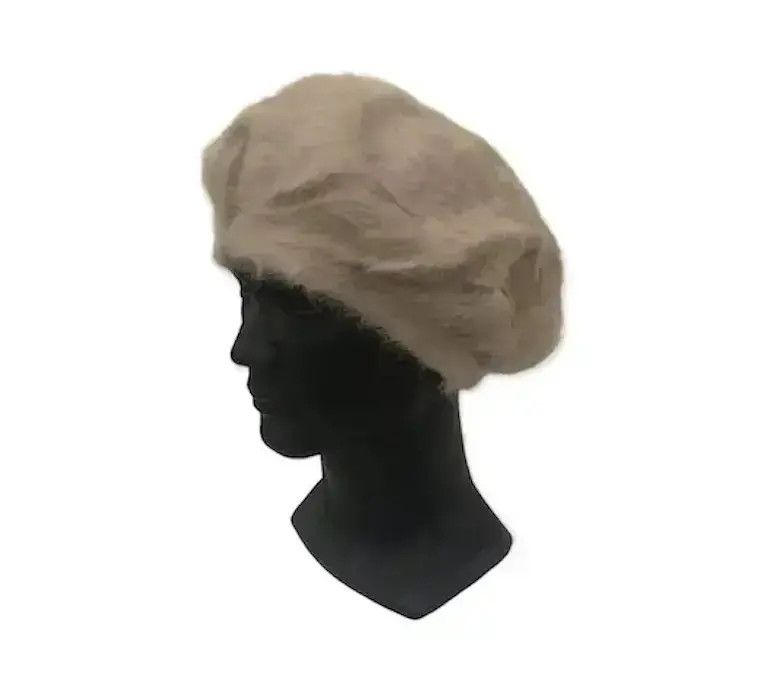 Japanese Brand Natural Beauty Basic Plain Fleece Beanie Hat Size ONE SIZE - 1 Thumbnail