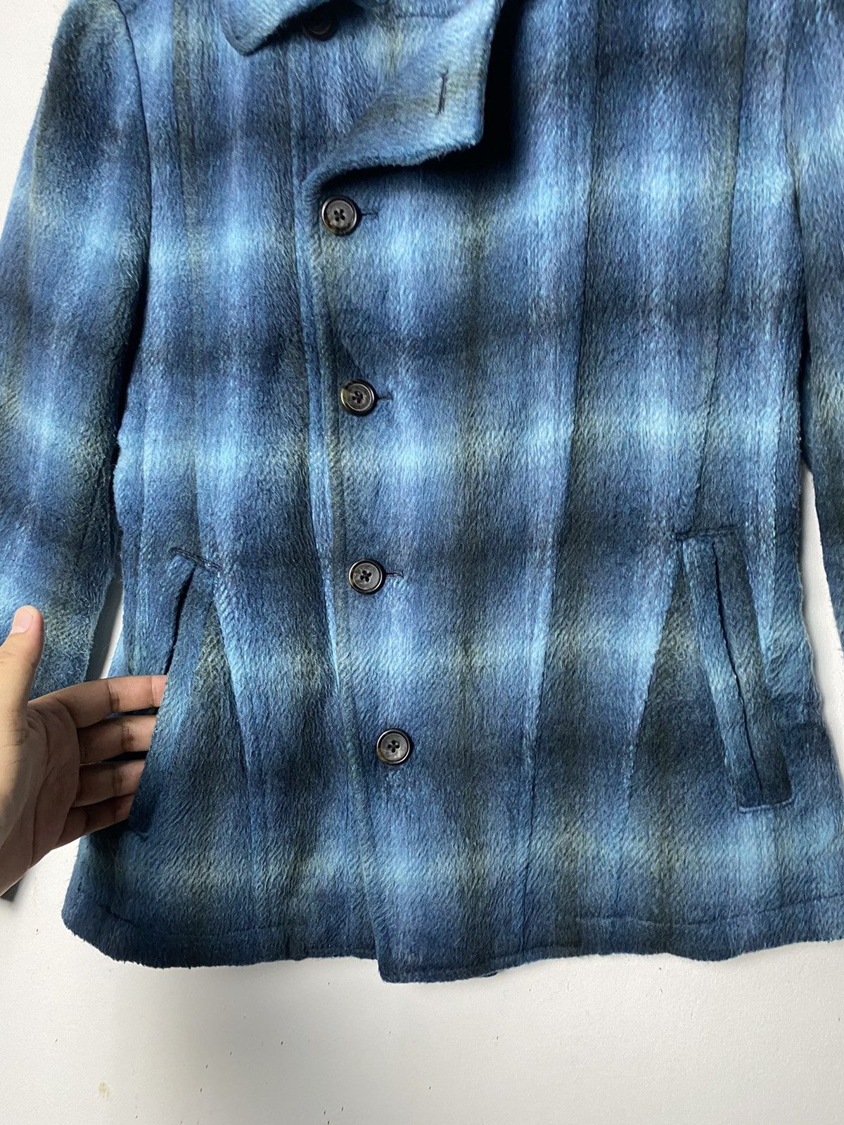 Tornado Mart Tornado Mart Checkered Down Jacket Size M / US 6-8 / IT 42-44 - 4 Thumbnail