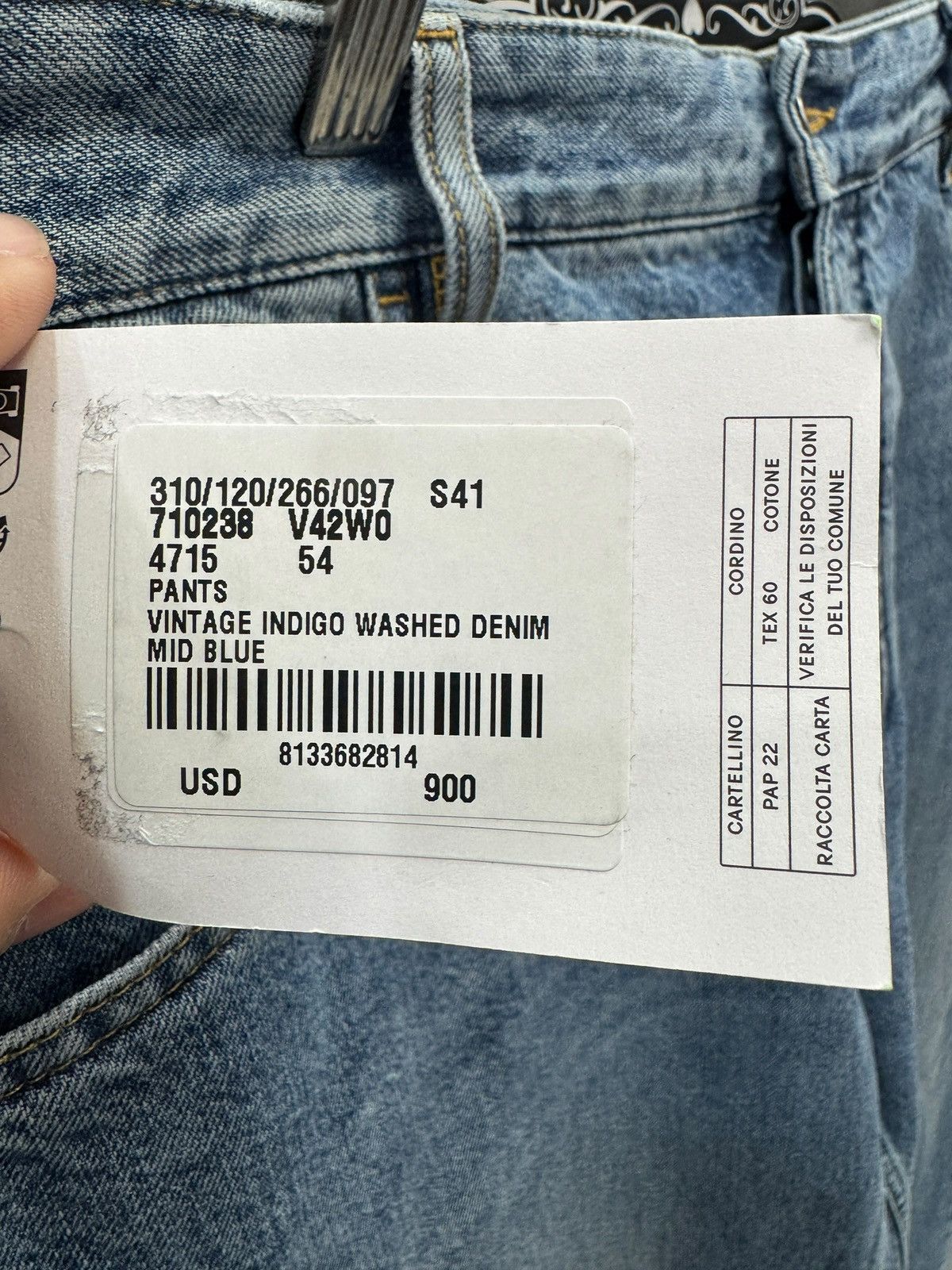 Bottega Veneta Bottega Veneta Wide Legged Denim Jeans Size US 34 / EU 50 - 4 Thumbnail
