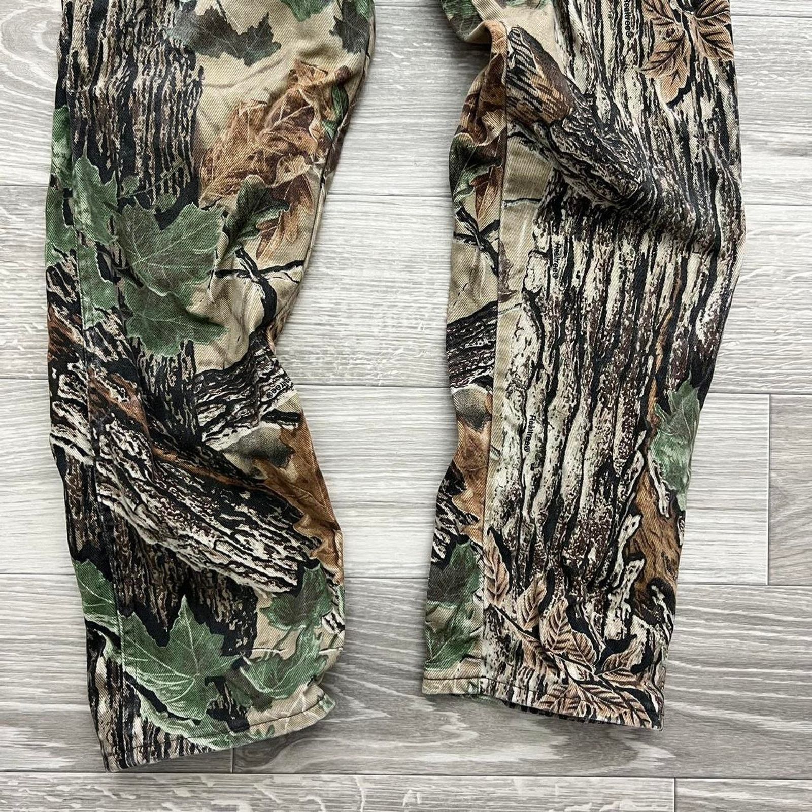 Wrangler Vintage y2k wrangler camouflage pants camo outdoors camping Size US 30 / EU 46 - 6 Thumbnail