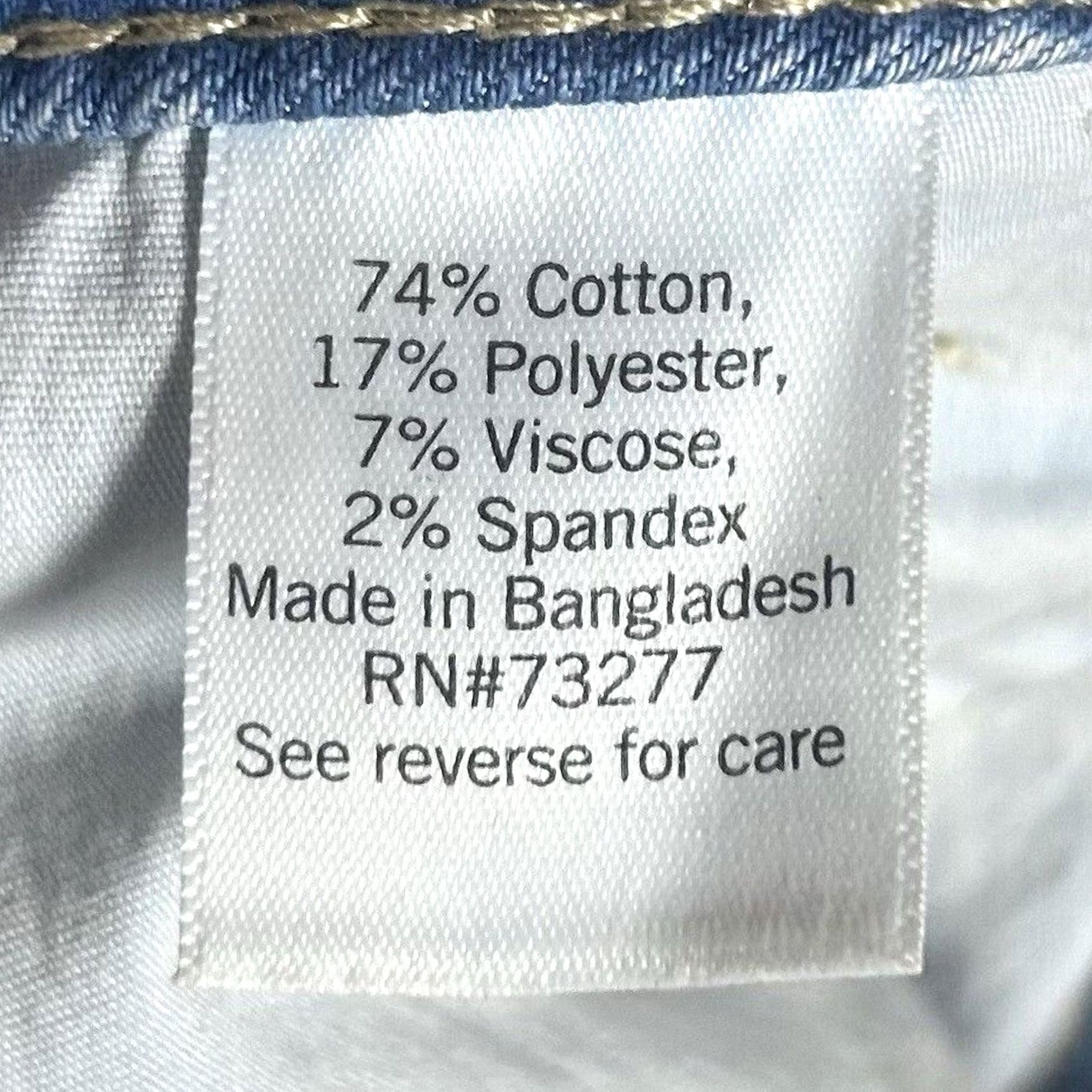 Nine West Nine West Button Fly Skinny Jeans Womens Size 4 Light Wash Mid Rise Denim Blue Size 27" / US 4 / IT 40 - 5 Thumbnail
