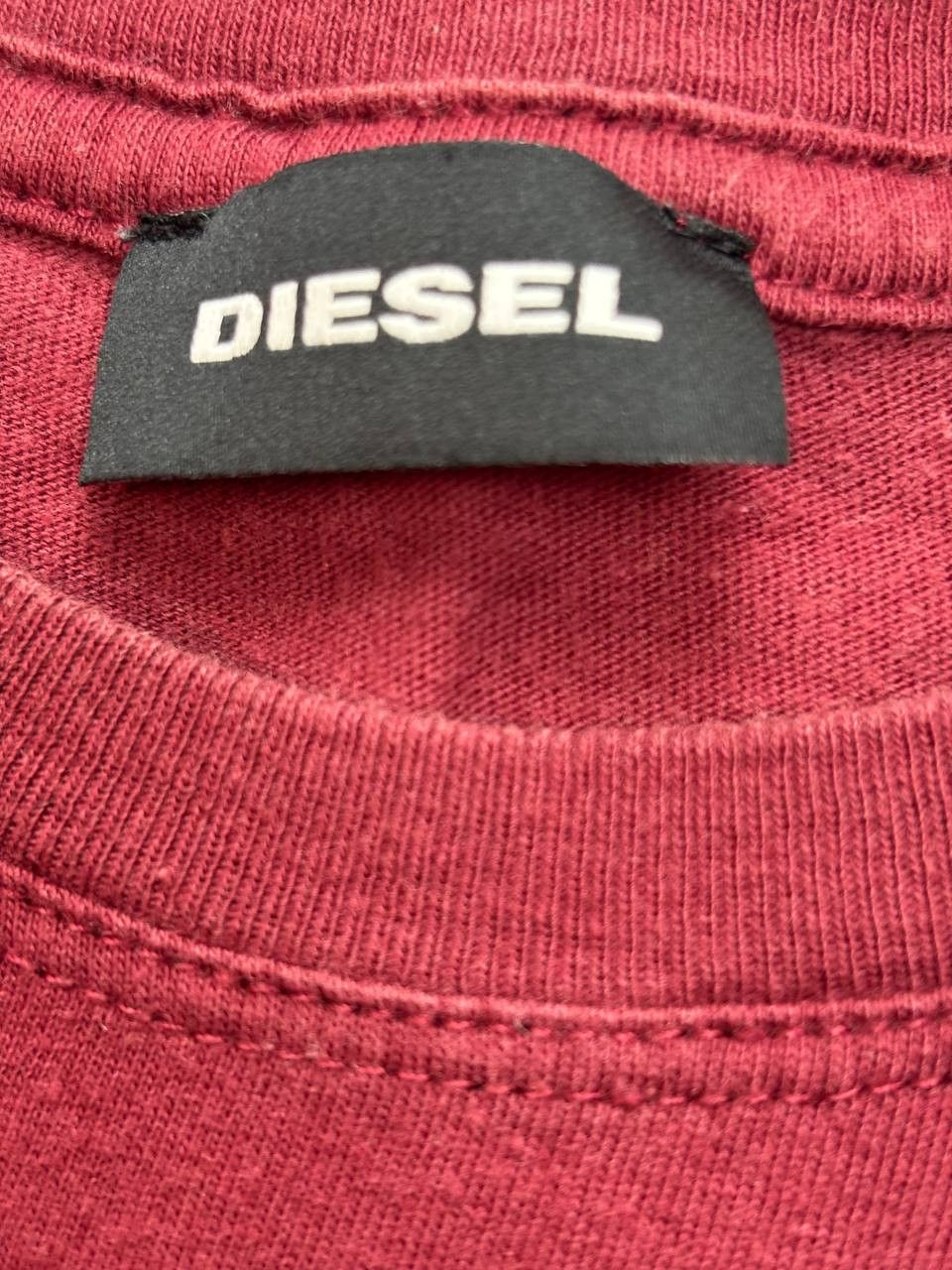 Diesel Diesel "Wild Spirit" Graphic T-Shirt - Maroon/Burgundy Size US XL / EU 56 / 4 - 6 Thumbnail