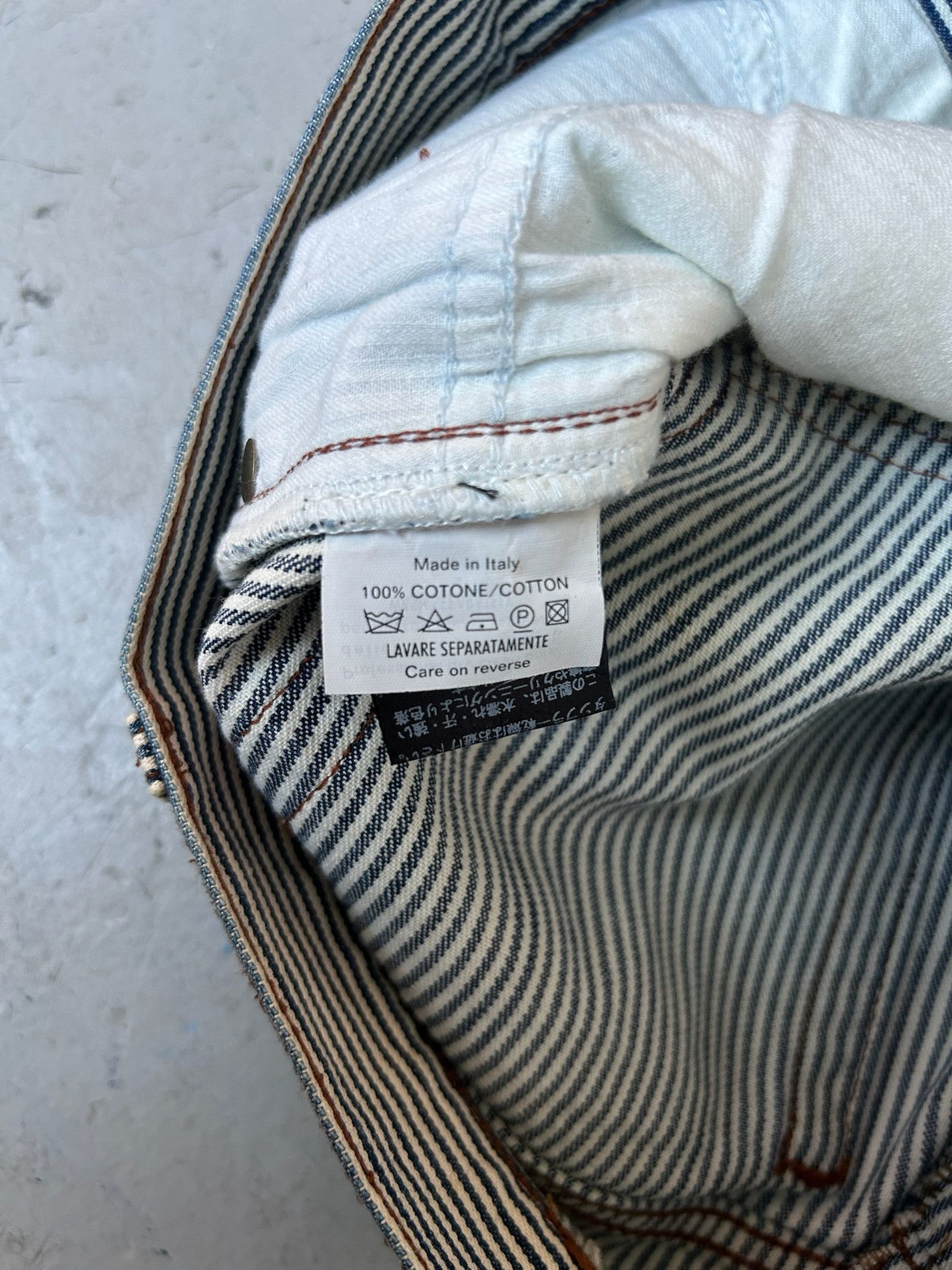 Gucci Gucci Striped Cotton Bottoms Size US 27 - 8 Thumbnail