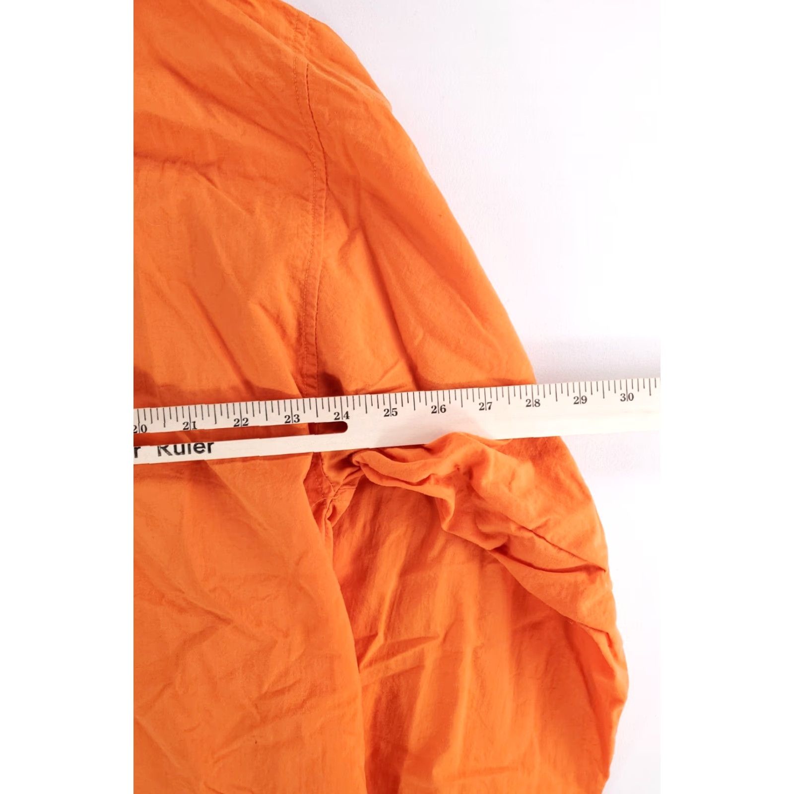 Gap Gap Anorak Windbreaker Jacket Hooded Orange L Mens Long Sleeve Pullover Nylon Orange Aloha Windbreaker Jacket Mens L Size US L / EU 52-54 / 3 - 7 Thumbnail