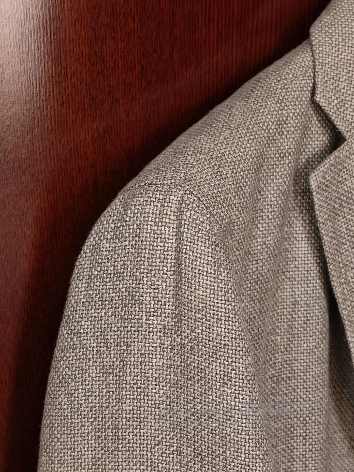 Tallia Custom Italian Linen Wool Suit. Size US S / EU 44-46 / 1 - 3 Thumbnail