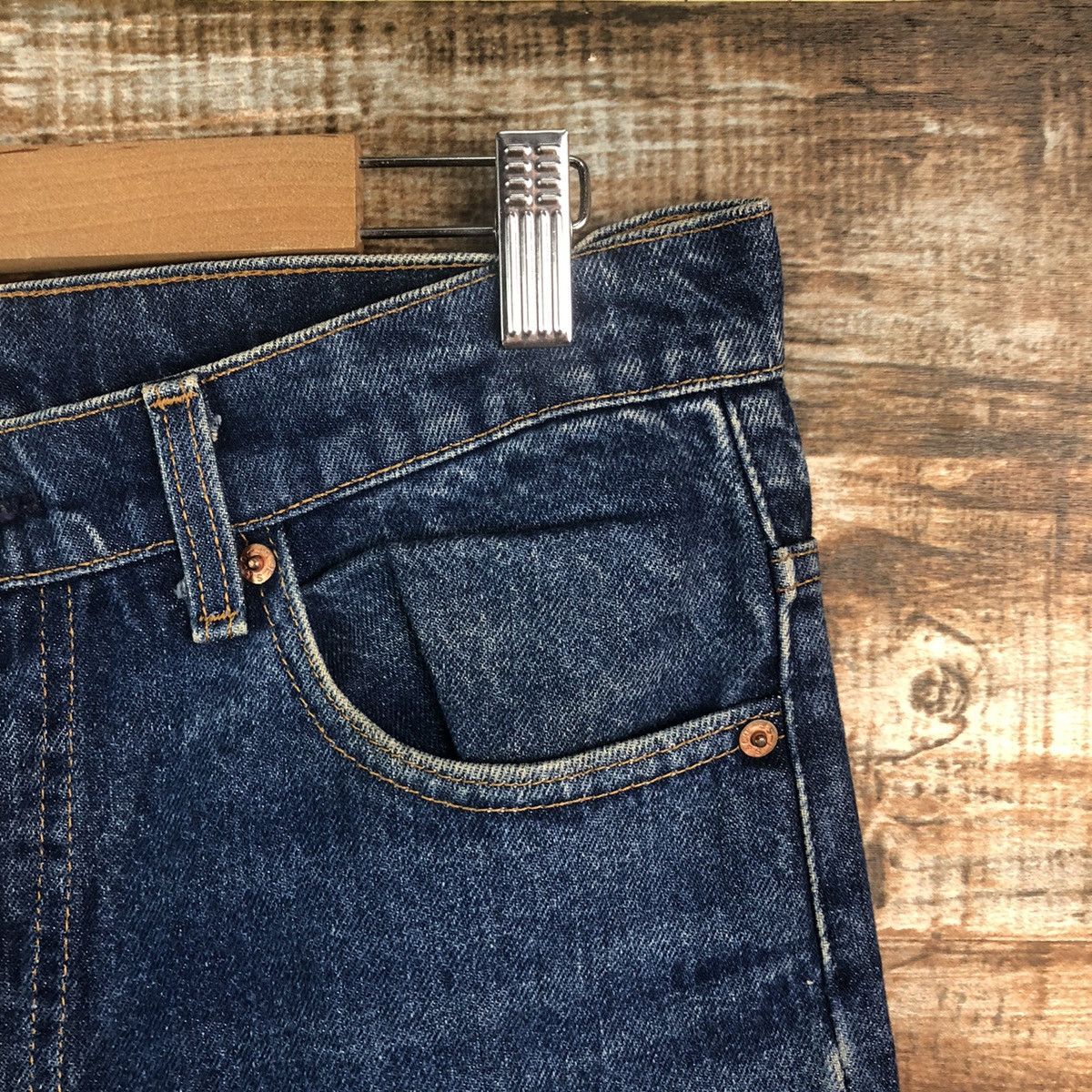 Levi's DL 80' Levis orange tag vintage Denim jeans Pants #A2575 Size US 31 - 8 Thumbnail