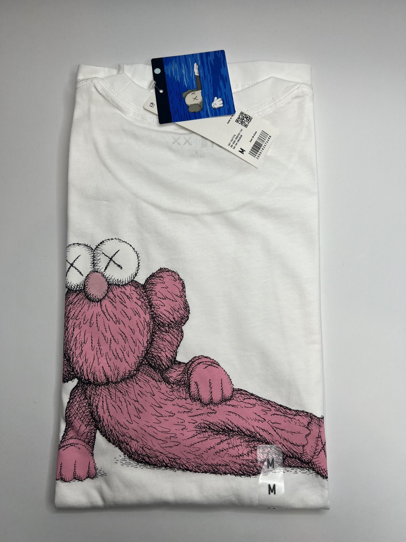 Uniqlo x Kaws Pink BFF Tee