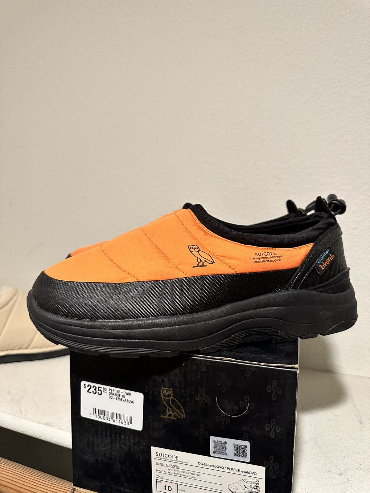 The North Face Ovo Suicoke Orange snow puffer sneakers boots tnf mules clog Size US 10 / EU 43 - 3 Thumbnail
