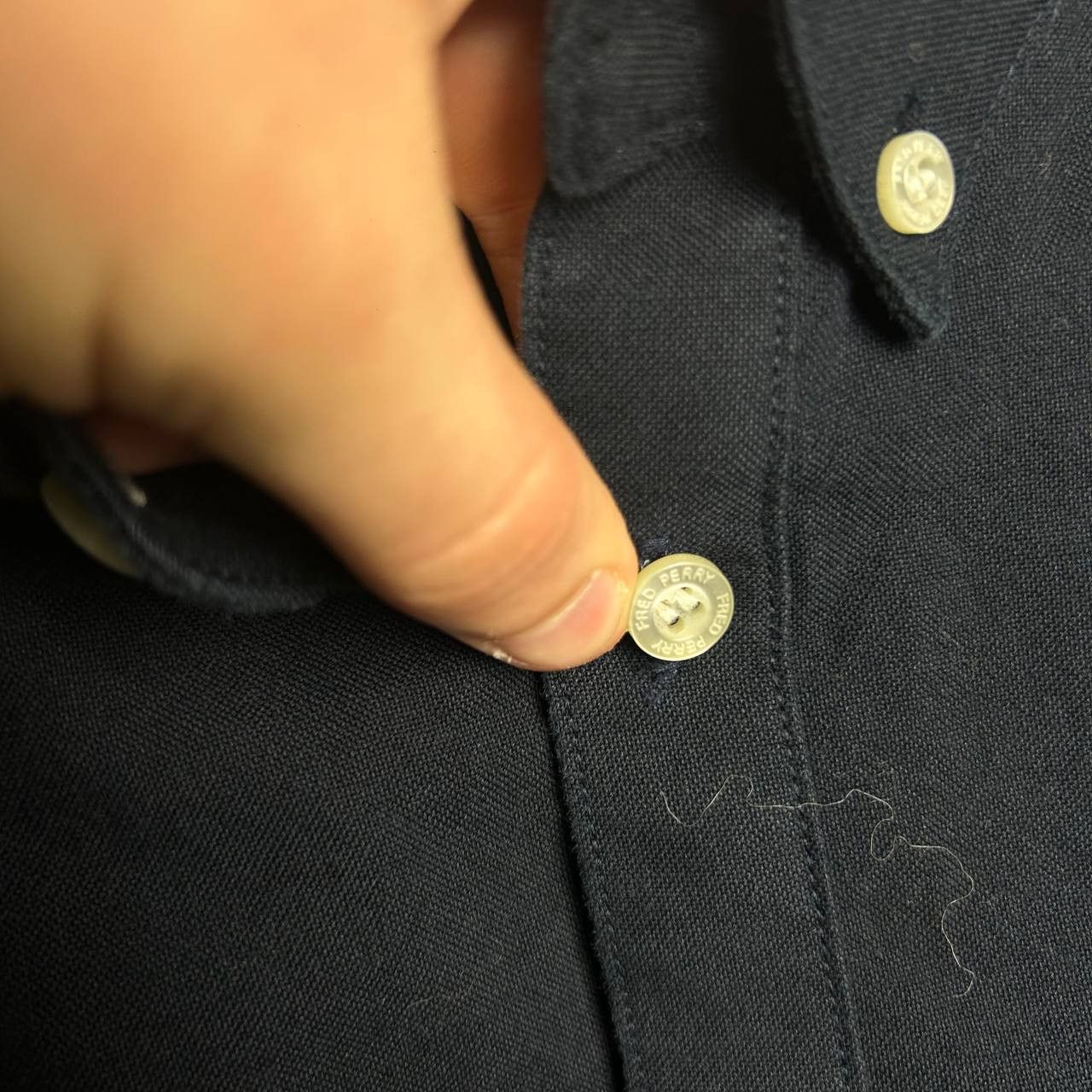 Fred Perry Mens Fred Perry Small logo basic streetwear button shirt Size US XXL / EU 58 / 5 - 5 Thumbnail
