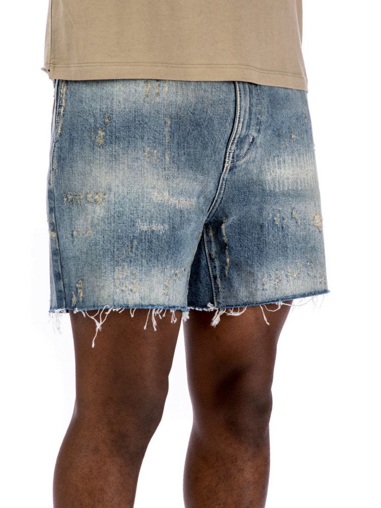 Saint Laurent Paris o1bcso1str0924 Destroyed California Shorts in Blue Size US 30 / EU 46 - 4 Thumbnail