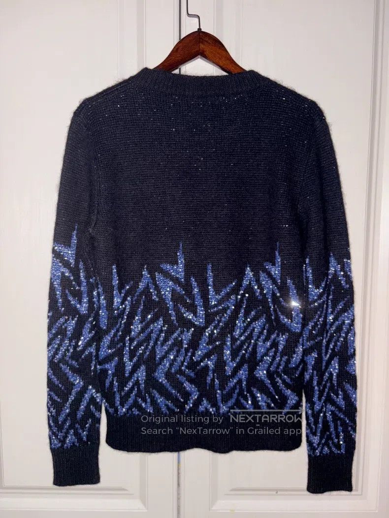 Saint Laurent Paris Saint Laurent Paris Lightning Knit Sweater Size US M / EU 48-50 / 2 - 2 Thumbnail