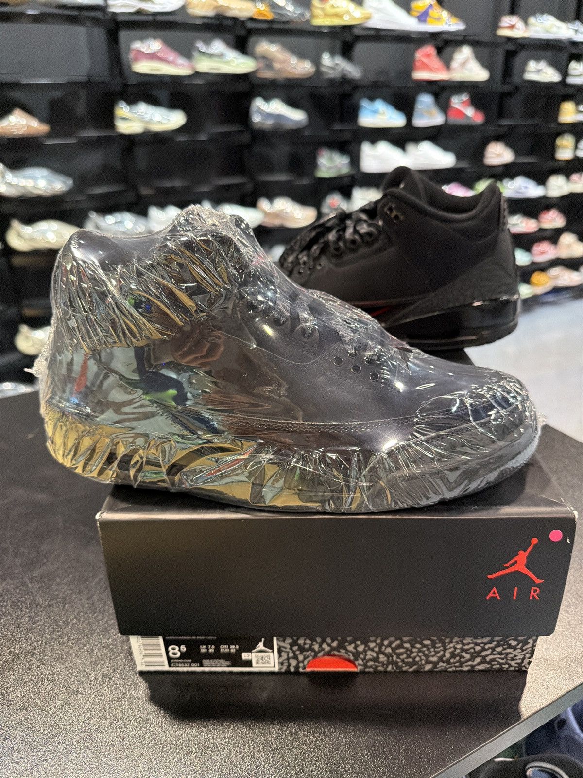 Jordan Brand Jordan 3 Black Cat Size-8.5 Brand New Quick Shipping Size US 8.5 / EU 41-42 - 1 Thumbnail