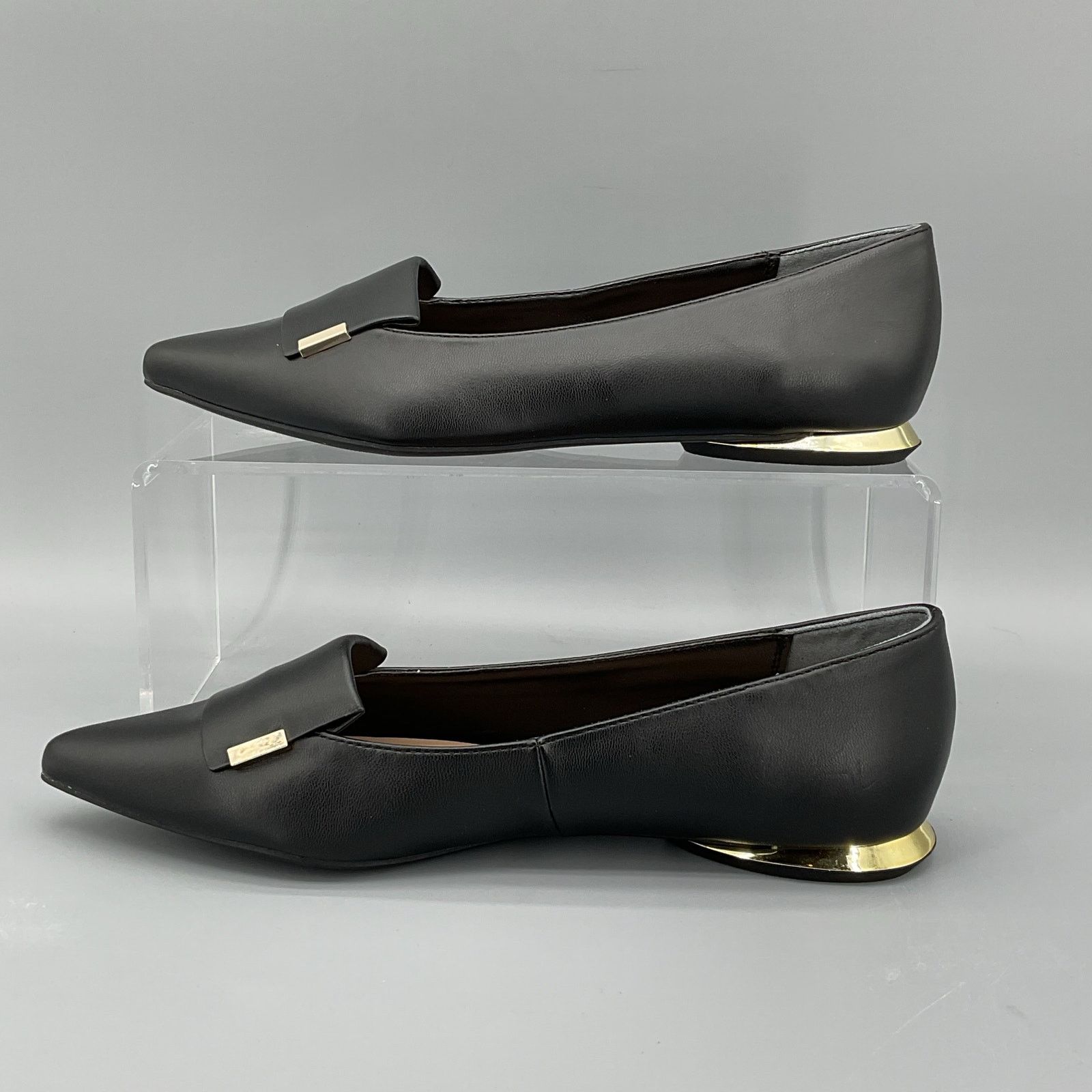 Alfani Alfani Women’s Samantha Pointed-Toe Flat Loafer Black Sz 5M Size US 5 / IT 35 - 2 Thumbnail