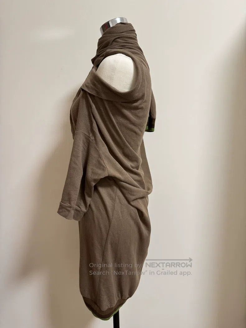 Yohji Yamamoto Yohji Yamamoto size 3 Irregularly warped shirt dress Size L / US 10 / IT 46 - 6 Thumbnail