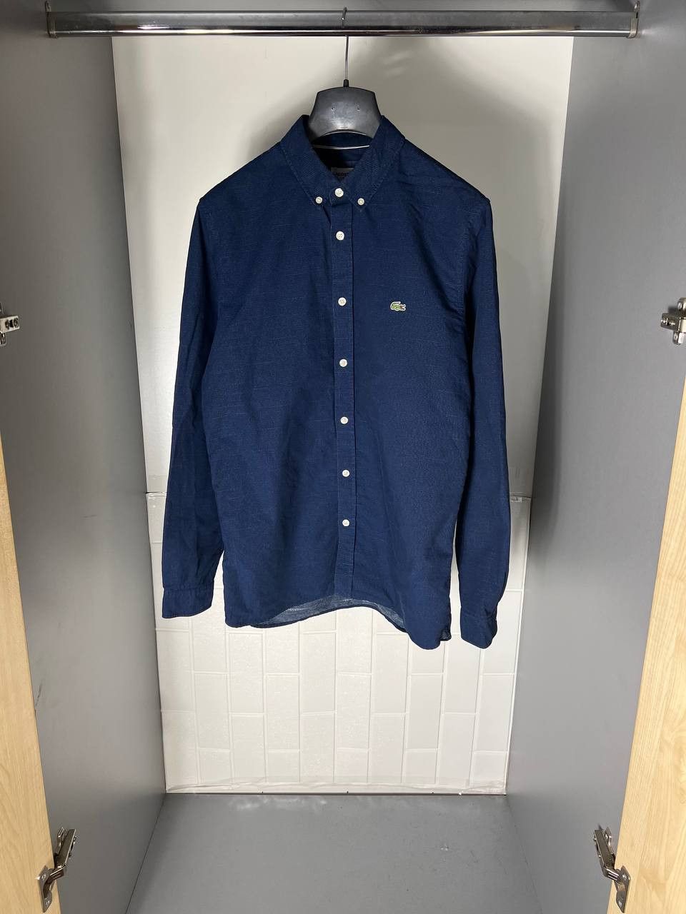 Lacoste VERY RARE LACOSTE CLASSIC DESIGNER SHIRT CASUAL DELUX Y2K Size US M / EU 48-50 / 2 - 1 Thumbnail