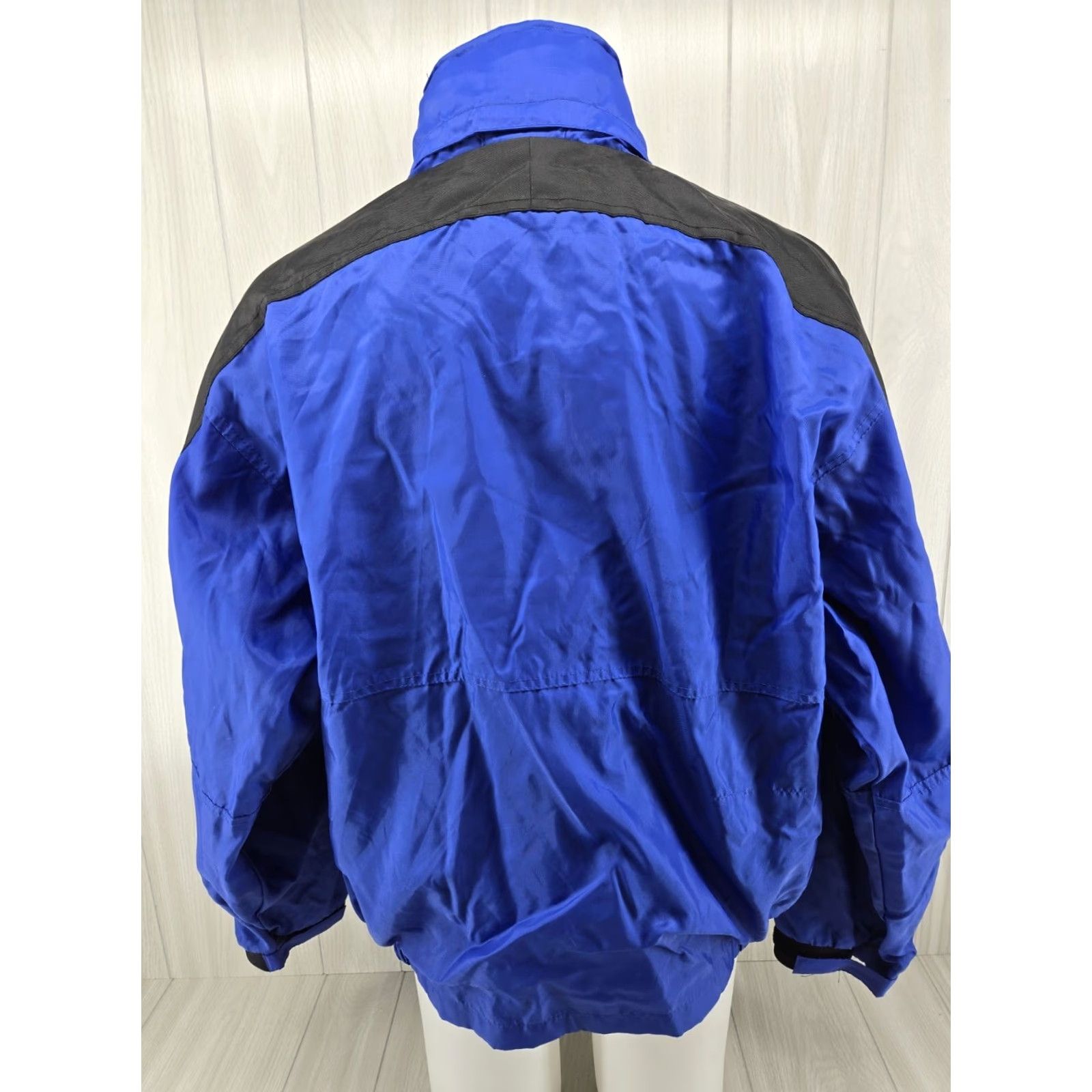 Marlboro VINTAGE Marlboro Unlimited Jacket Nylon Hooded Full Zip Men’s XL 90s Windbreaker Blue Size US XL / EU 56 / 4 - 7 Thumbnail