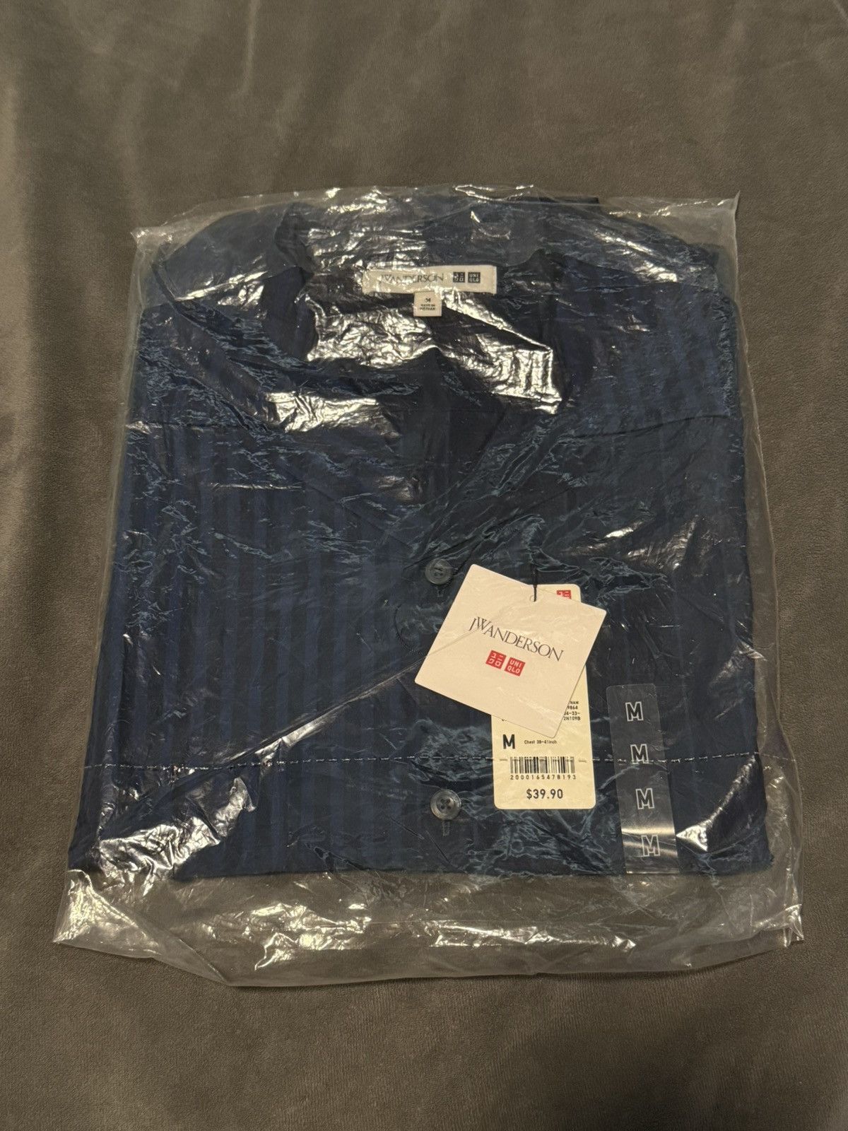 JW Anderson JW Anderson oversized striped short sleeve shirt Size US M / EU 48-50 / 2 - 2 Thumbnail