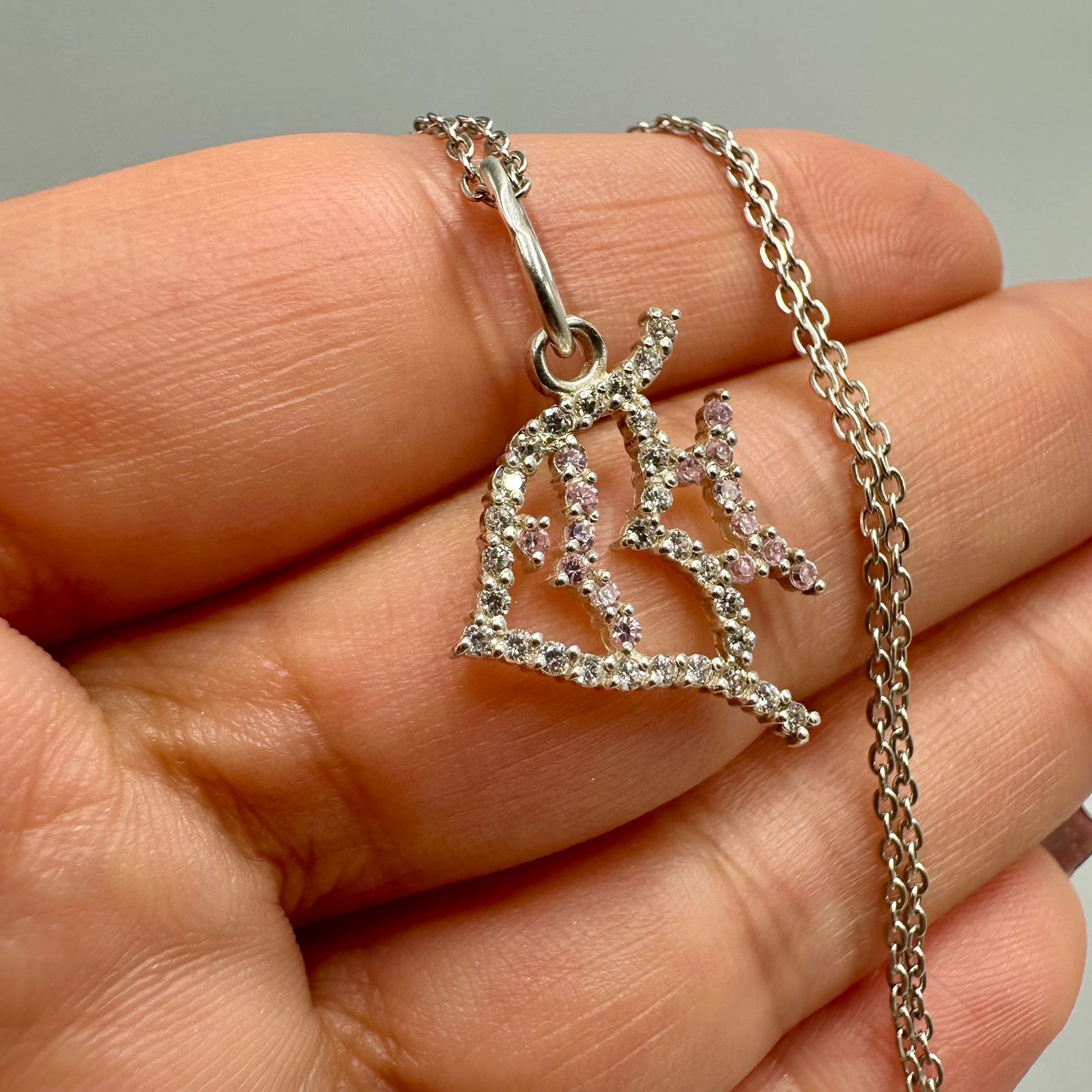 Sterling Silver Vintage 925 Sterling Silver Fish Pendant Necklace Size ONE SIZE - 3 Thumbnail