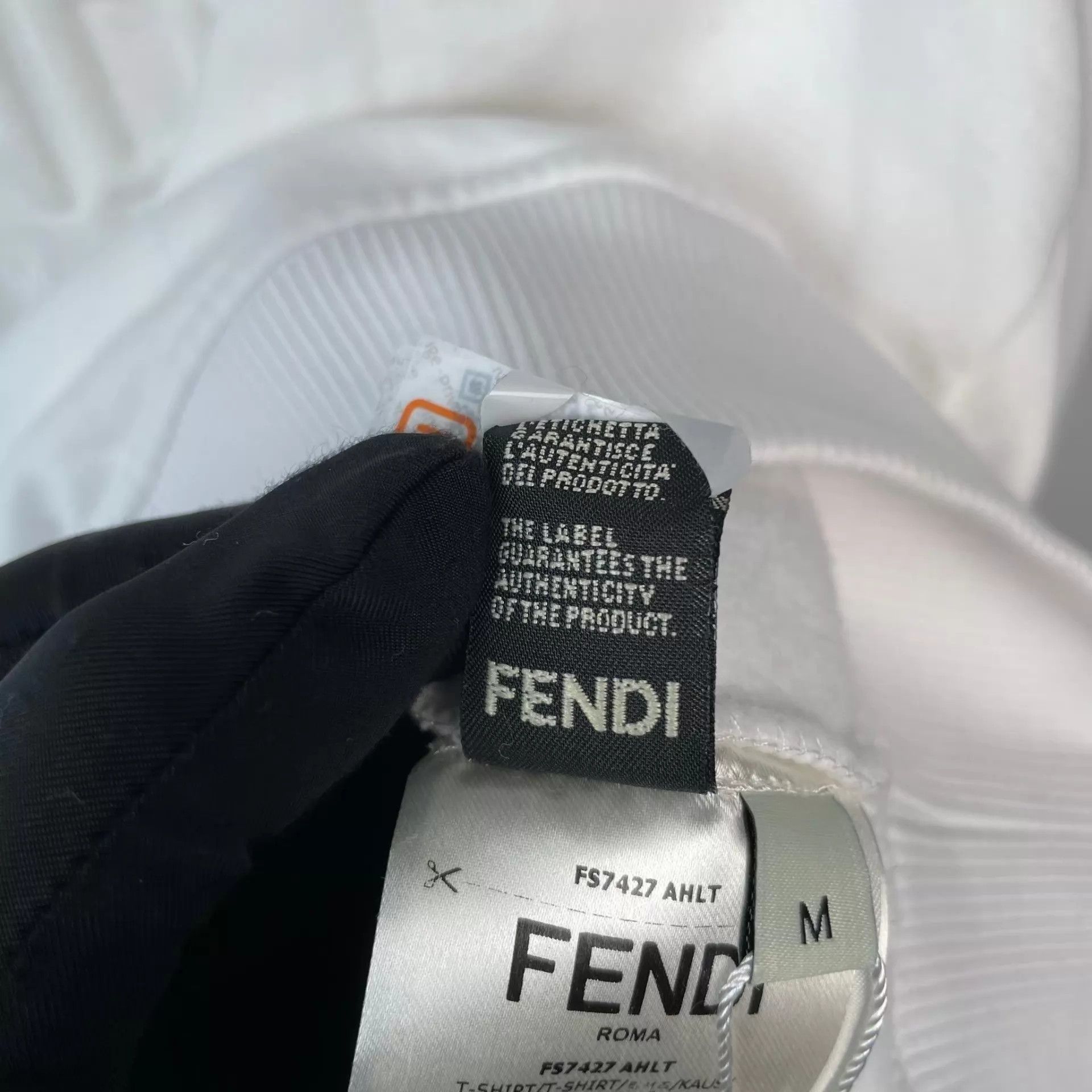 Fendi Fendi white logo sweatshirts M Size M / US 6-8 / IT 42-44 - 4 Thumbnail