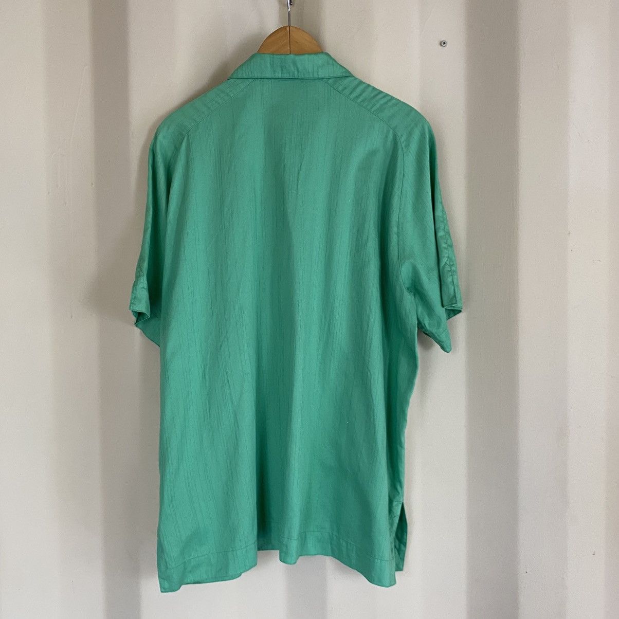 Dior Christian Dior Mint Green Short Sleeve Shirt Size M / US 6-8 / IT 42-44 - 15 Thumbnail
