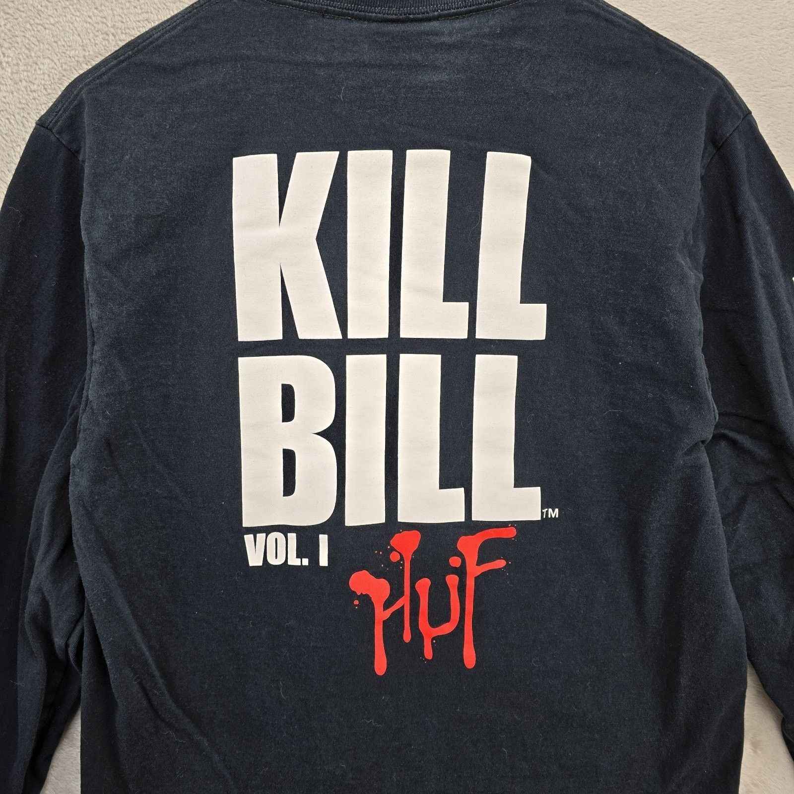 Huf Kill Bill X Huf Shirt Mens Medium Long Sleeve Uma Thurman Size US M / EU 48-50 / 2 - 8 Thumbnail